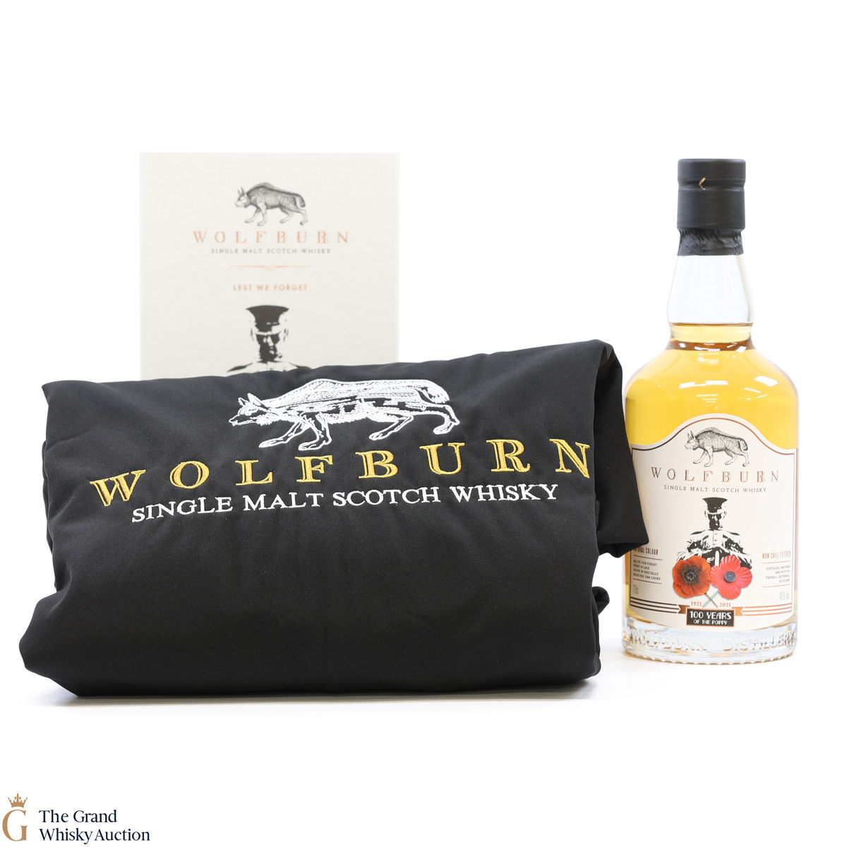 Wolfburn - Lest We Forget - 100 Years of the Poppy 2021 + Wolfburn Jacket