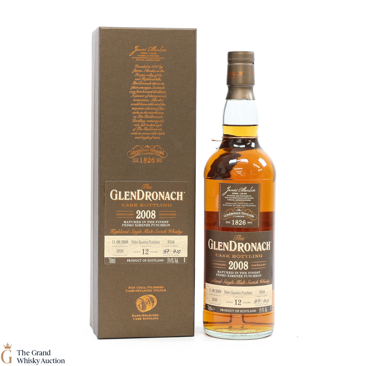 GlenDronach - 12 Year Old 2008 - PX #8558 