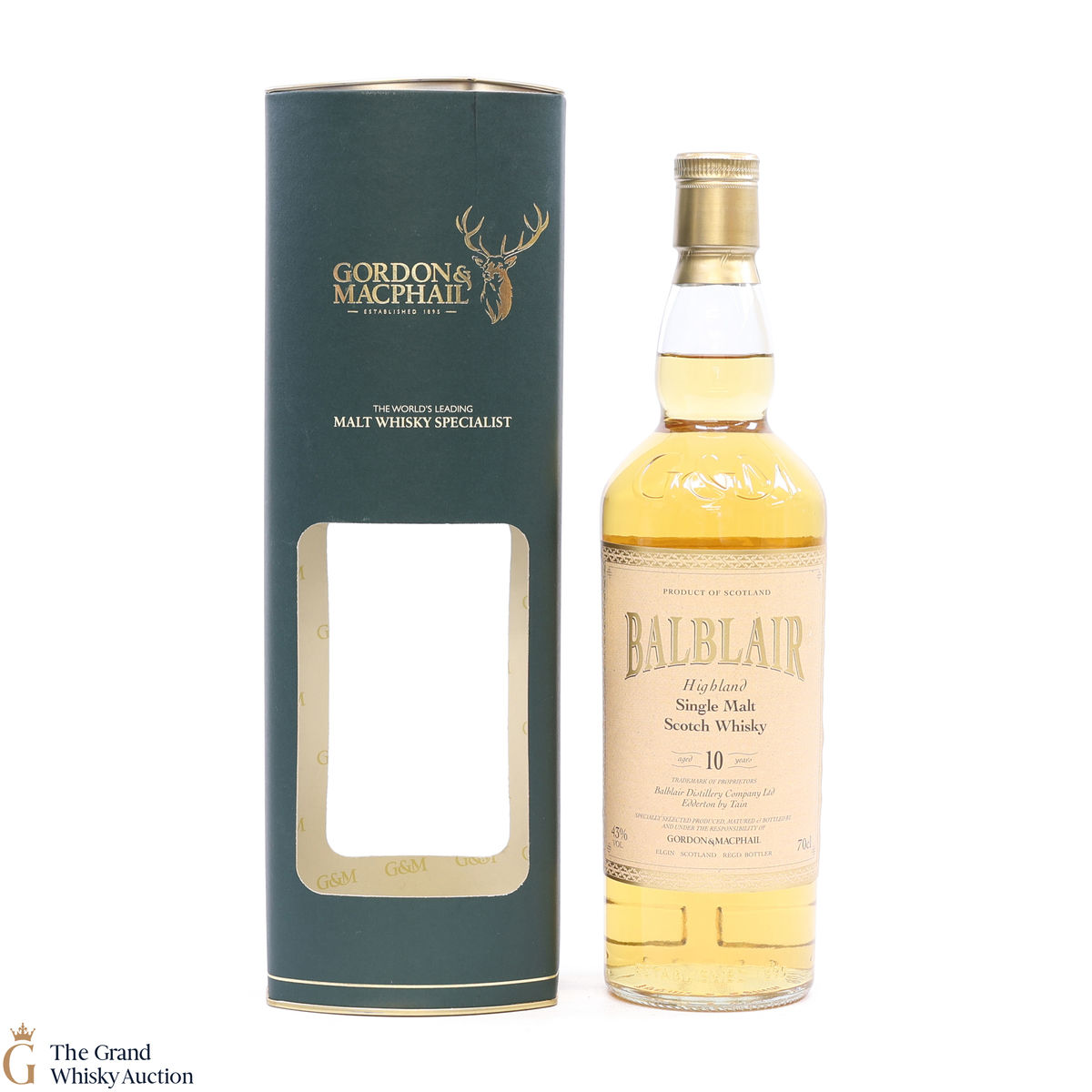 Balblair - 10 Year Old - Gordon & MacPhail 75cl