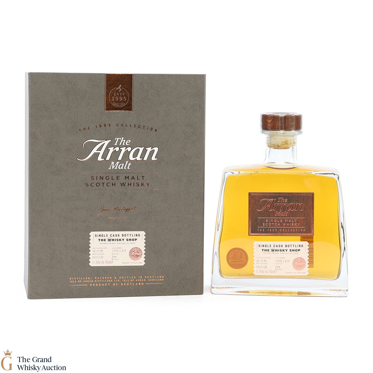 Arran - 1995 Single Cask #217 Whisky Shop Exclusive