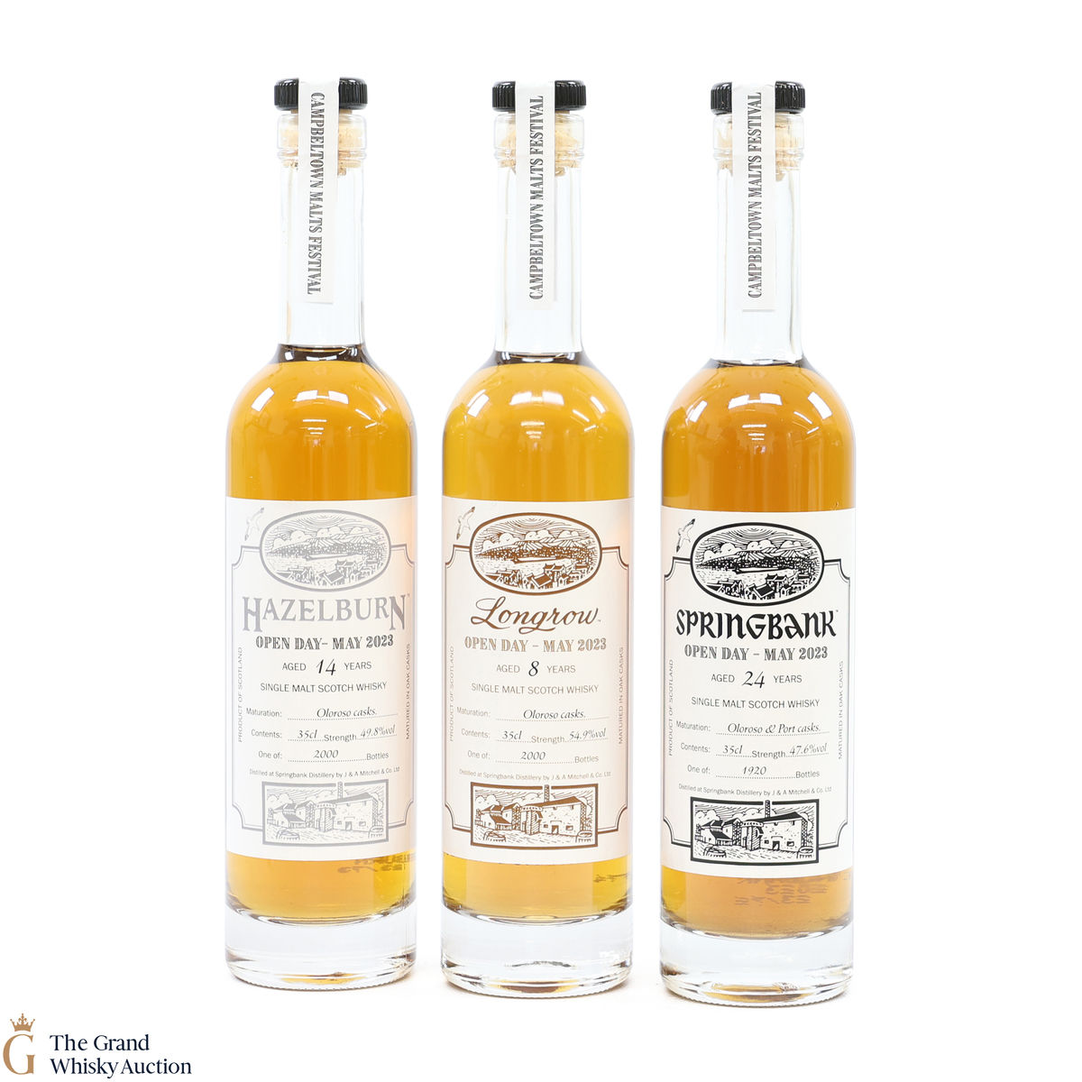 Campbeltown Malts Festival Open Day 2023 (3 x 35cl)