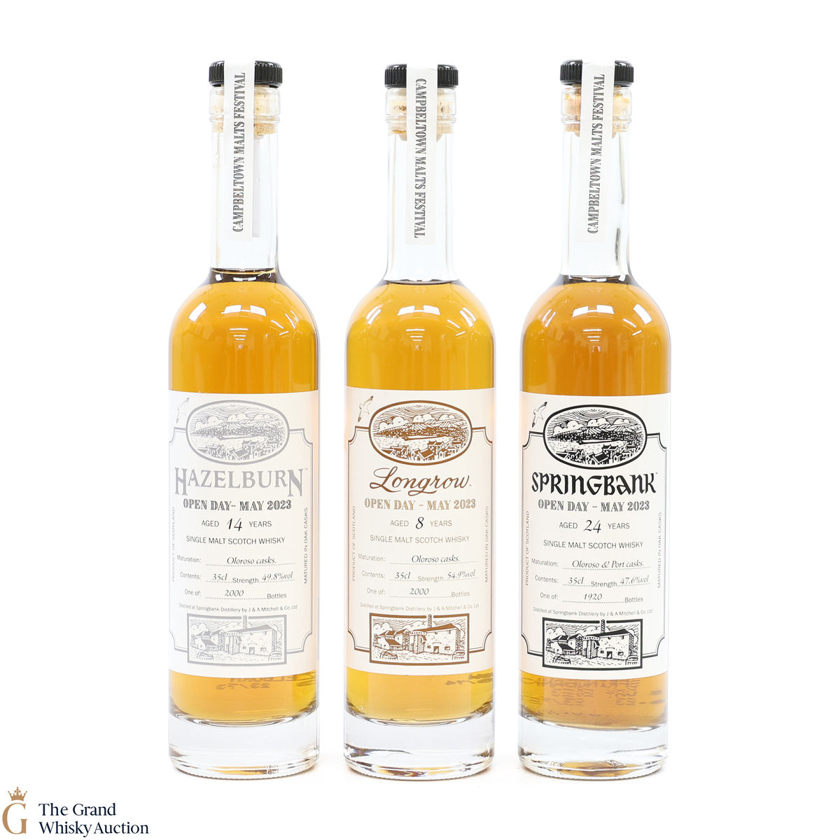 Campbeltown Malts Festival Open Day 2023 (3 x 35cl)