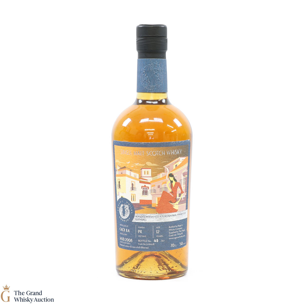 Caol Ila - 12 Year Old 2008 - Roger's Whisky CO x Torsten Paul Whisky Co Edition 1