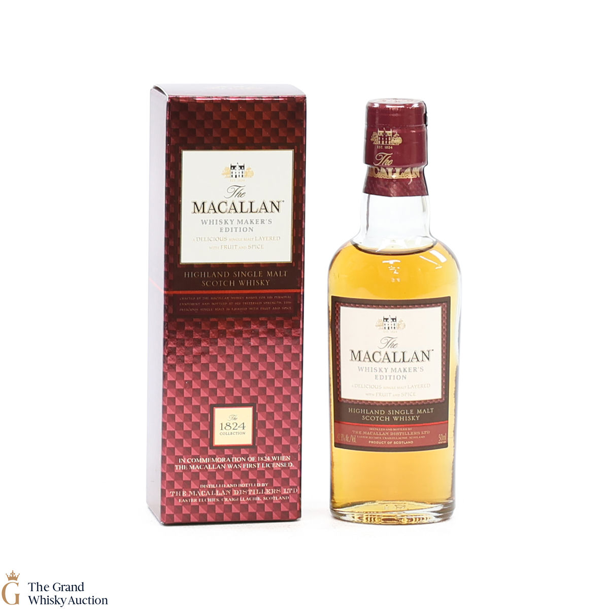 Macallan - The 1824 Collection - Whisky Maker's Edition 5cl