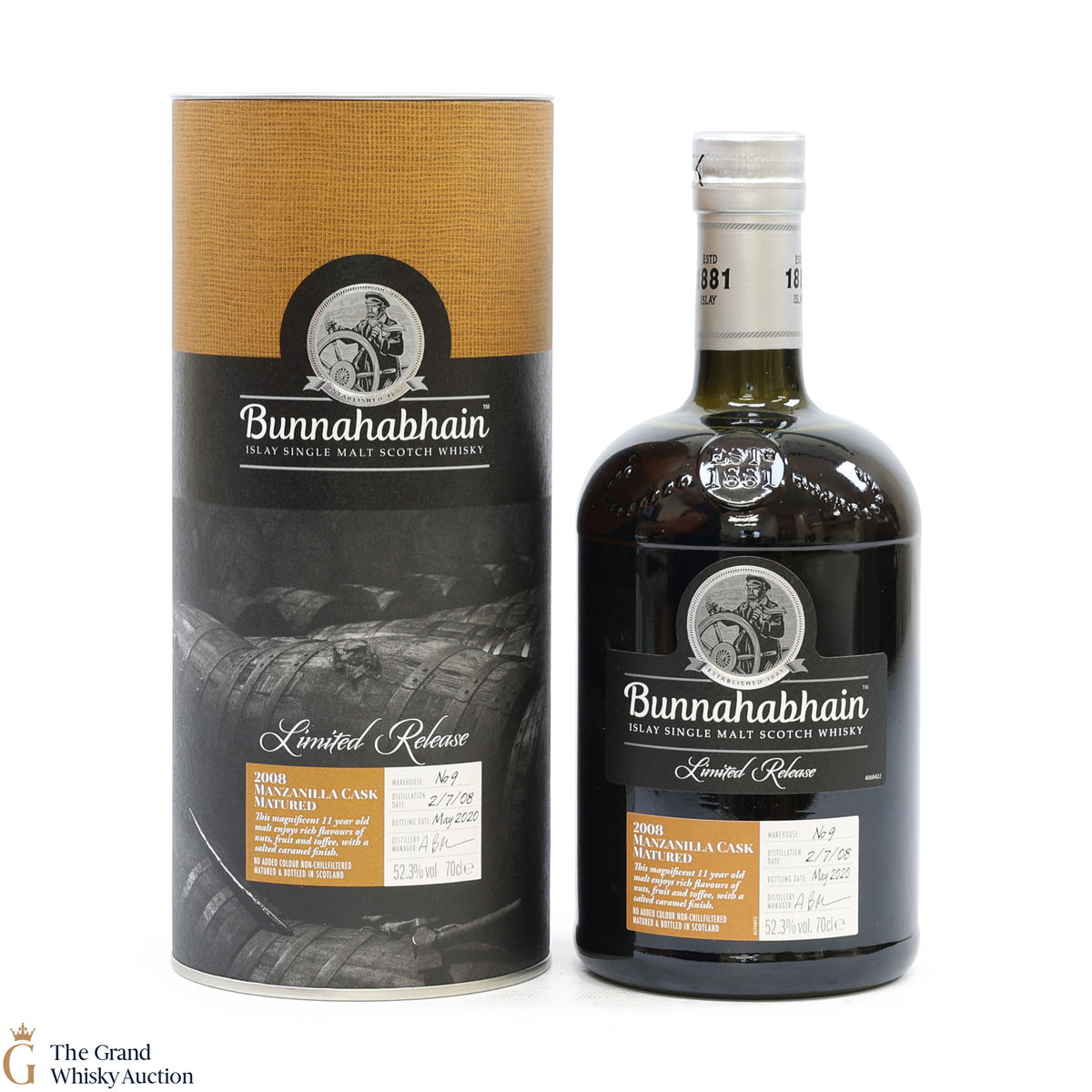 Bunnahabhain - 11 Year Old - 2008 Manzanilla Cask