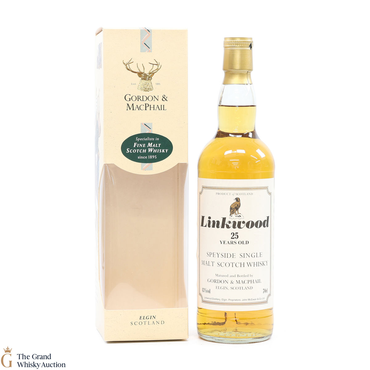 Linkwood - 25 Year Old - Gordon & MacPhail 