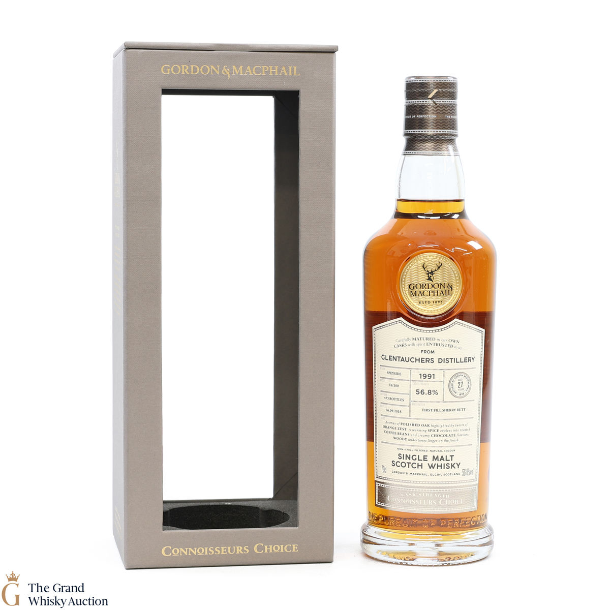 Glentauchers - 27 Year Old 1991 - Gordon & MacPhail Connoisseurs Choice