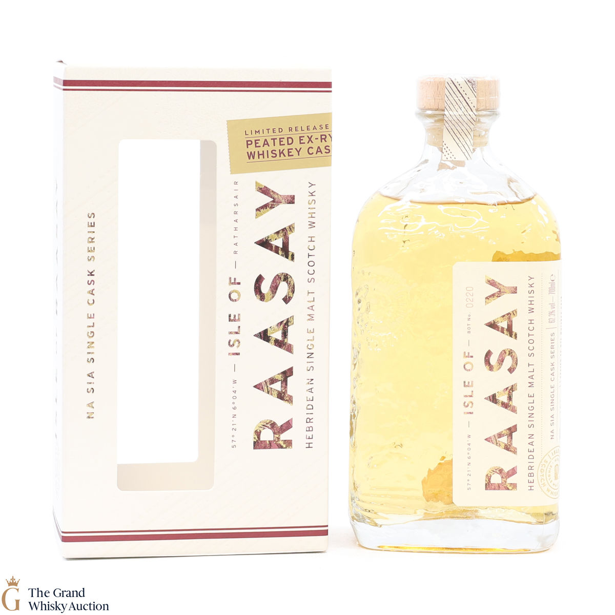 Raasay - Unpeated Ex-Rye Whiskey Cask - Limited Edition
