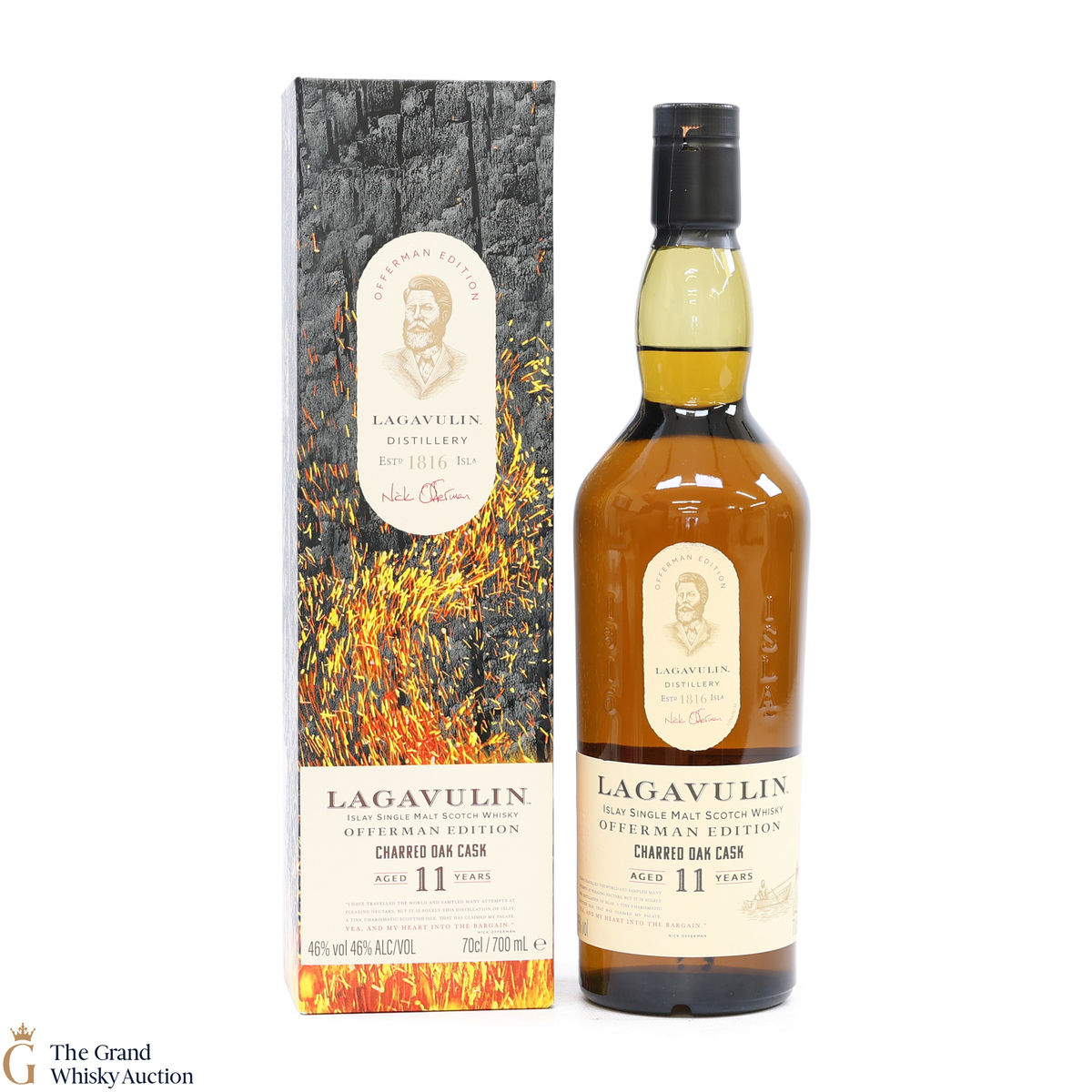 Lagavulin - 11 Year Old - Offerman Edition - Charred Oak Cask 