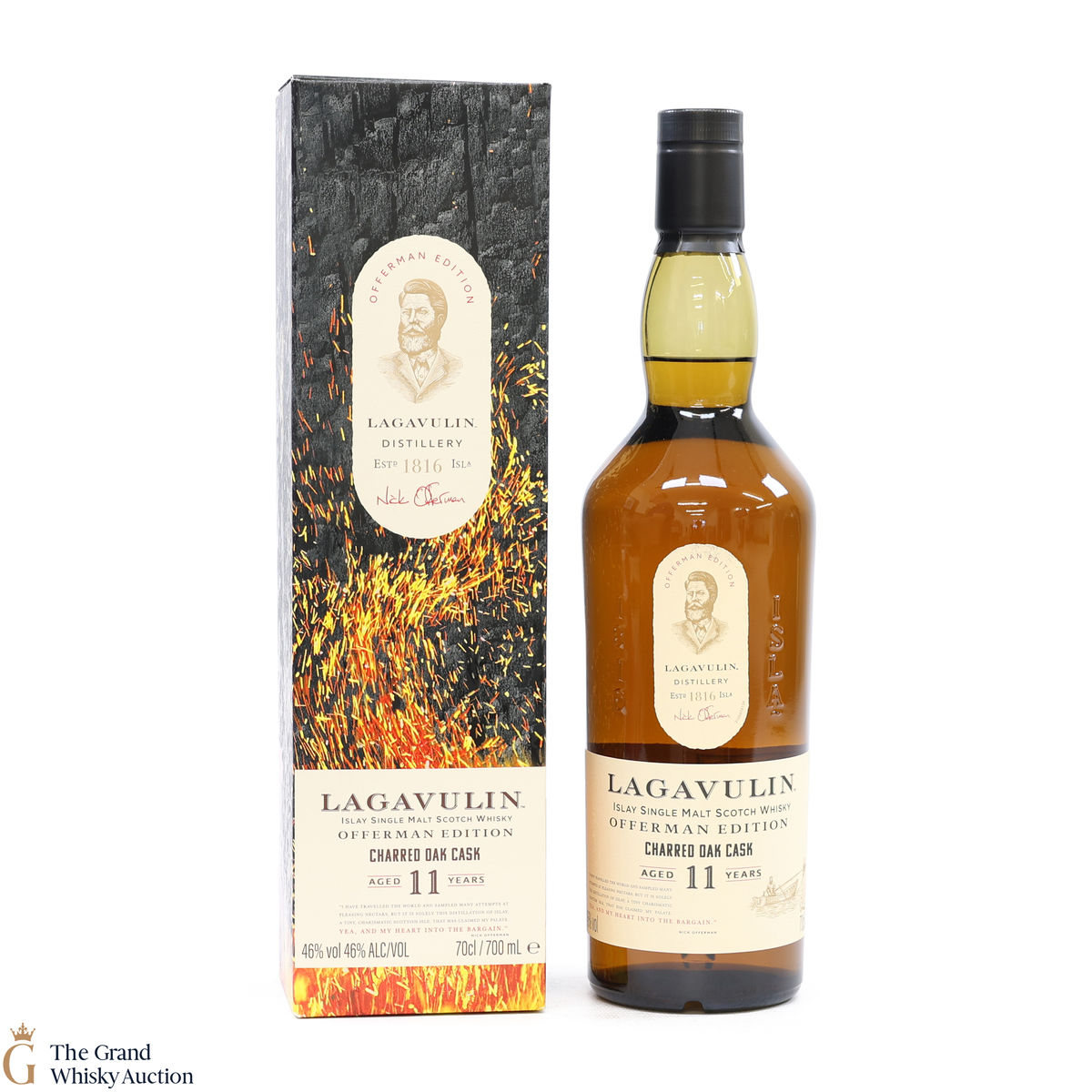 Lagavulin - 11 Year Old - Offerman Edition - Charred Oak Cask 