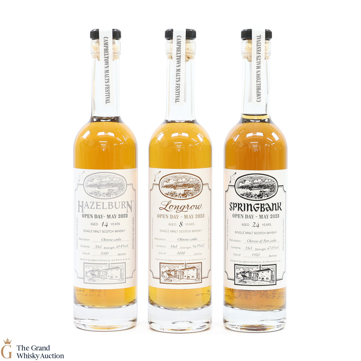 Campbeltown Malts Festival Open Day 2023 (3 x 35cl)