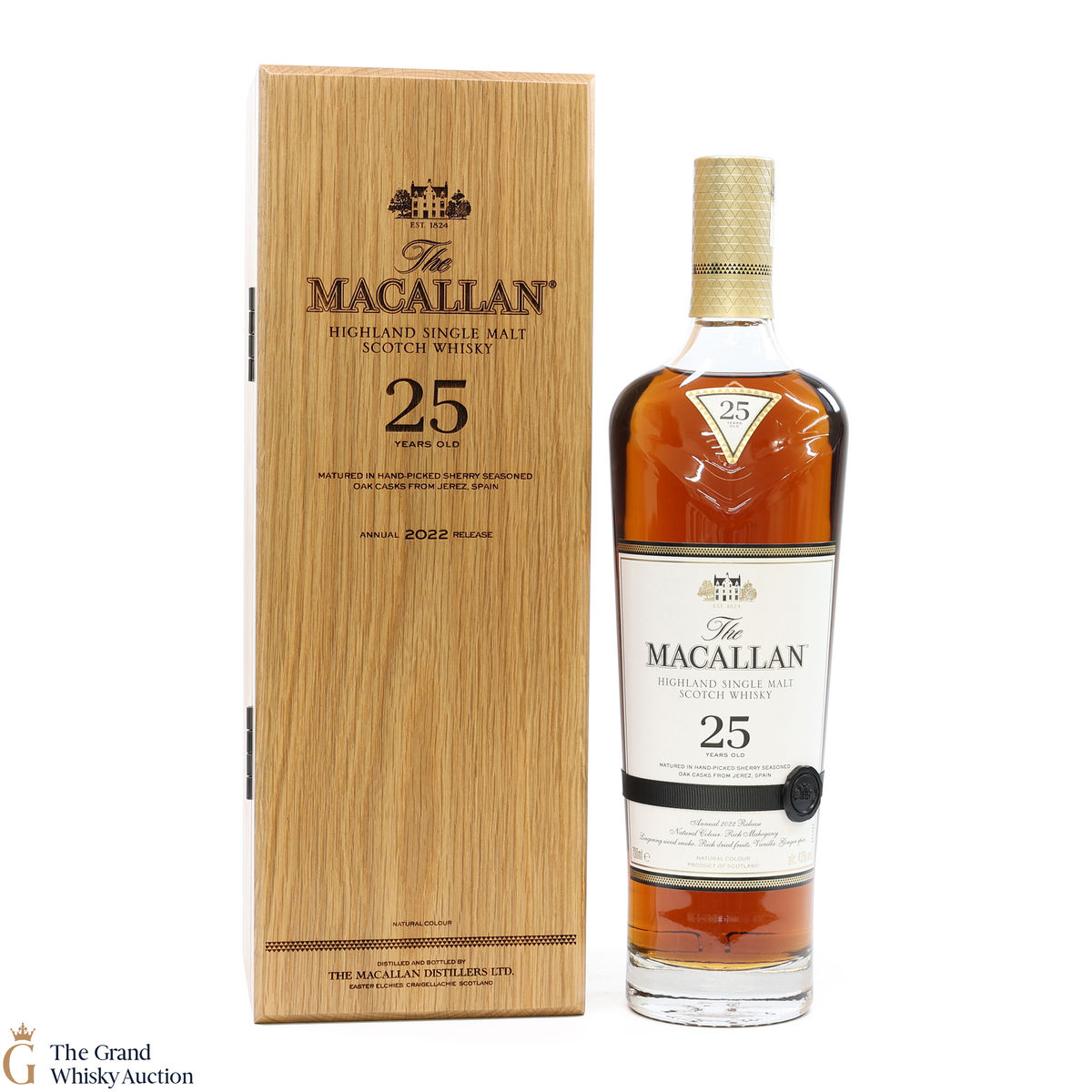 Macallan - 25 Year Old - Sherry Oak - 2022