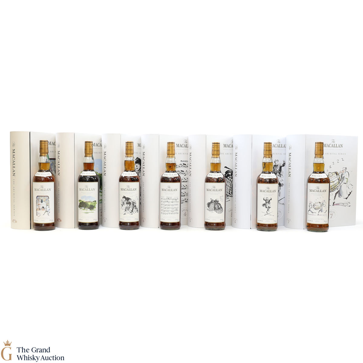 Macallan - The Archival Series - Folio 1-7 (7 x 70cl)