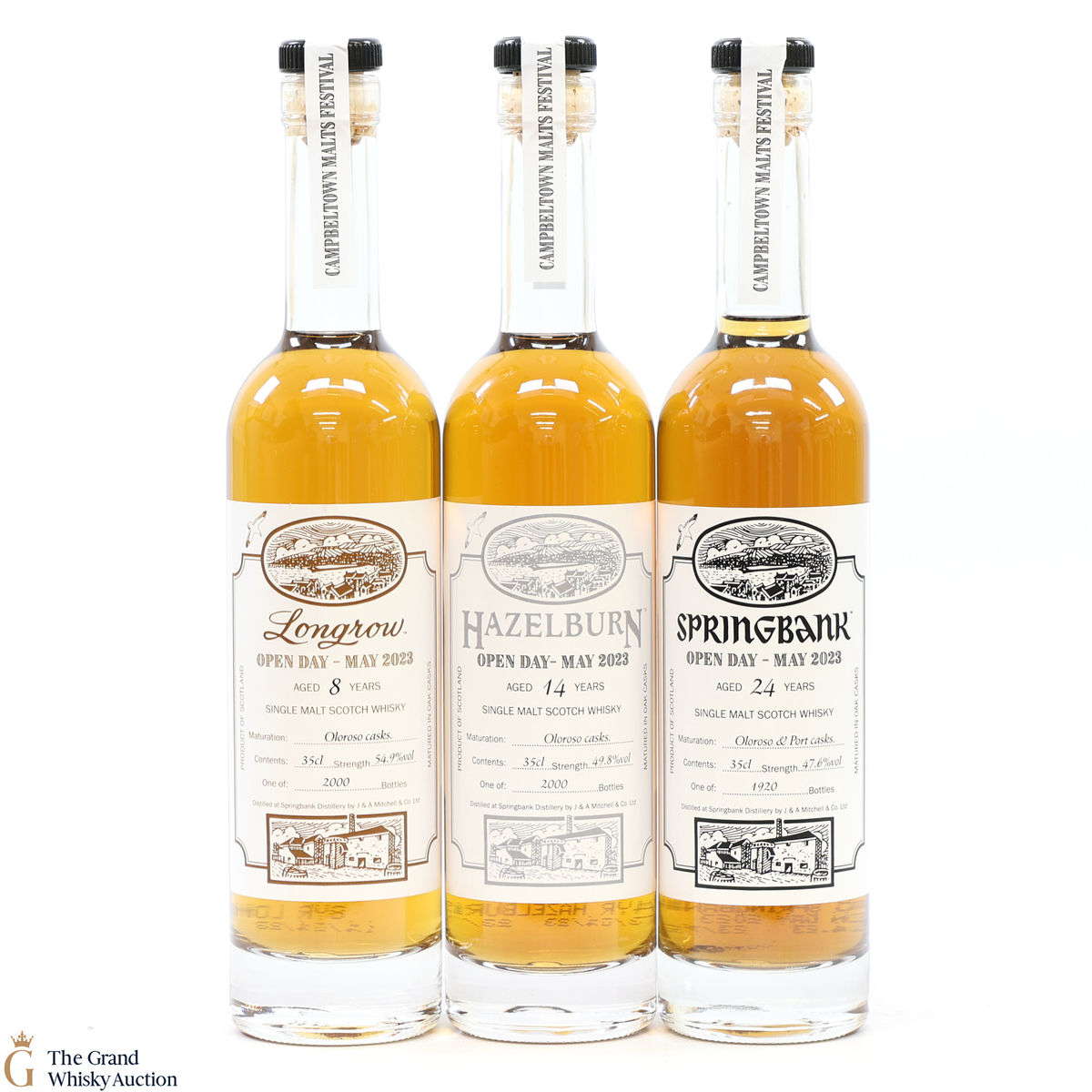 Campbeltown Malts Festival Open Day 2023 (3 x 35cl)