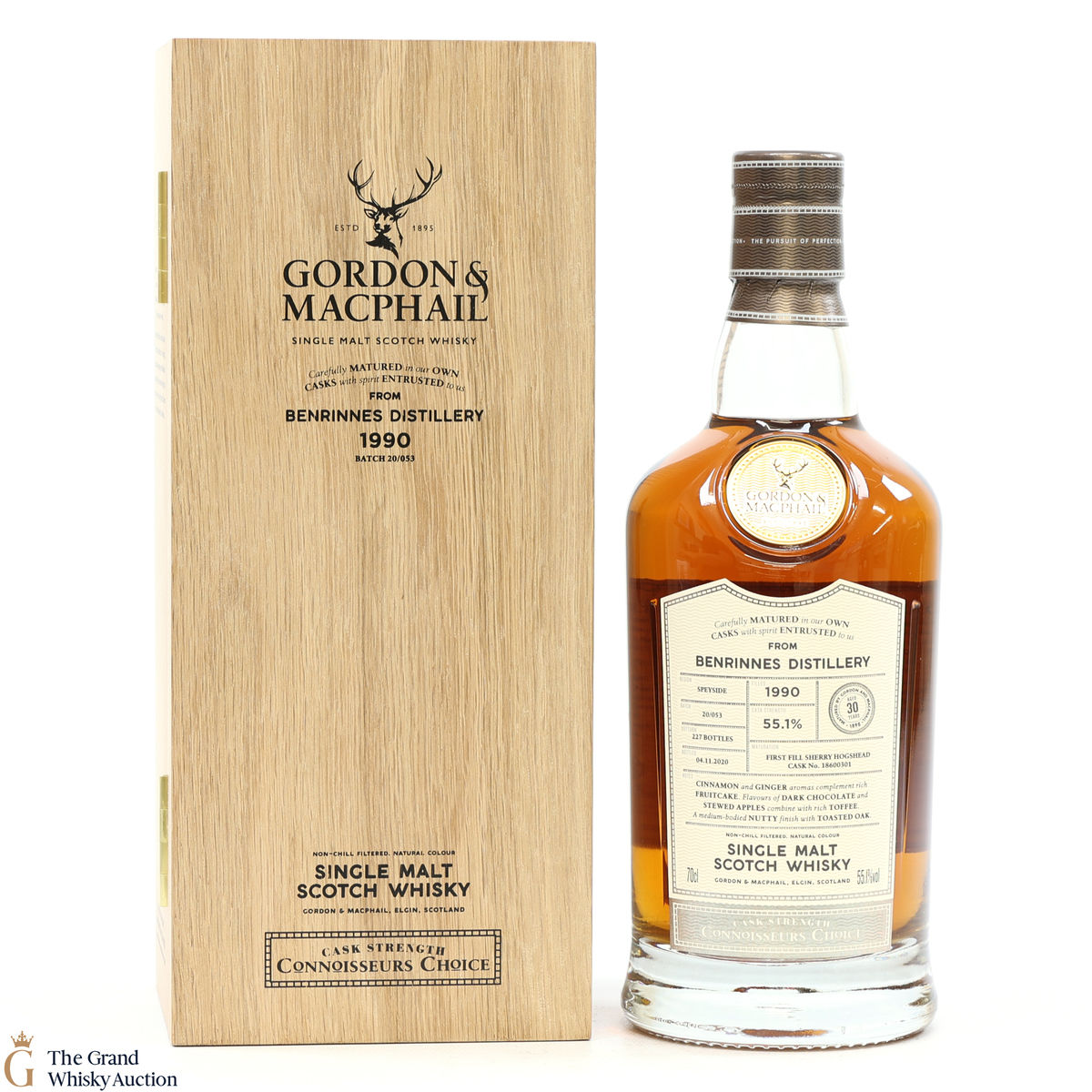Benrinnes - 30 Year Old 1990 - #18600301 - Gordon & MacPhail Connoisseurs Choice