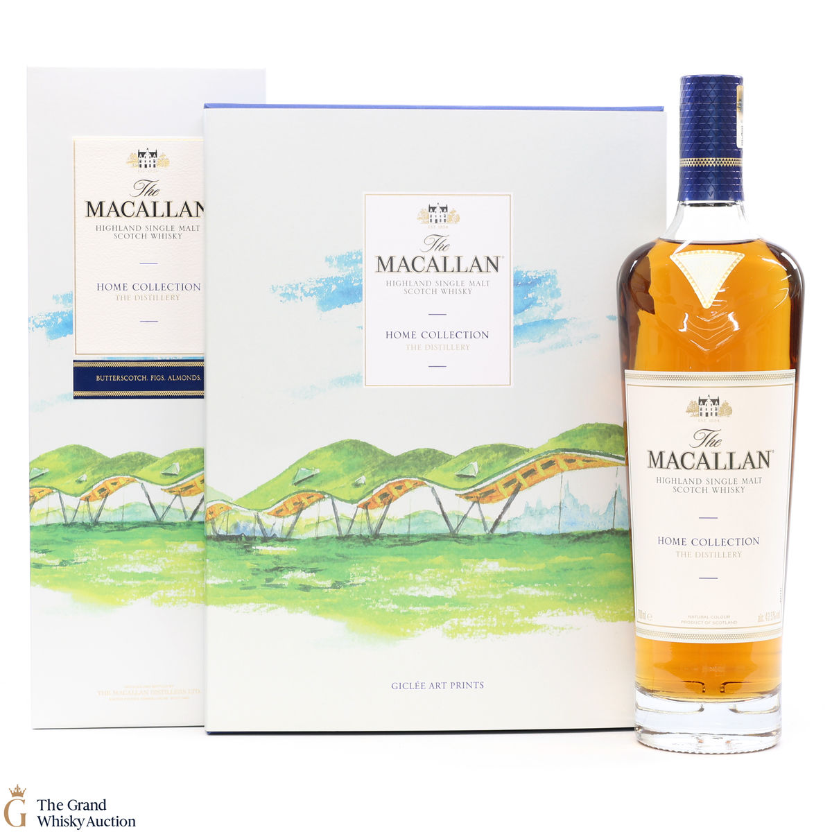 Macallan - Home Collection - The Distillery (1x70cl) & Giclee Art Prints