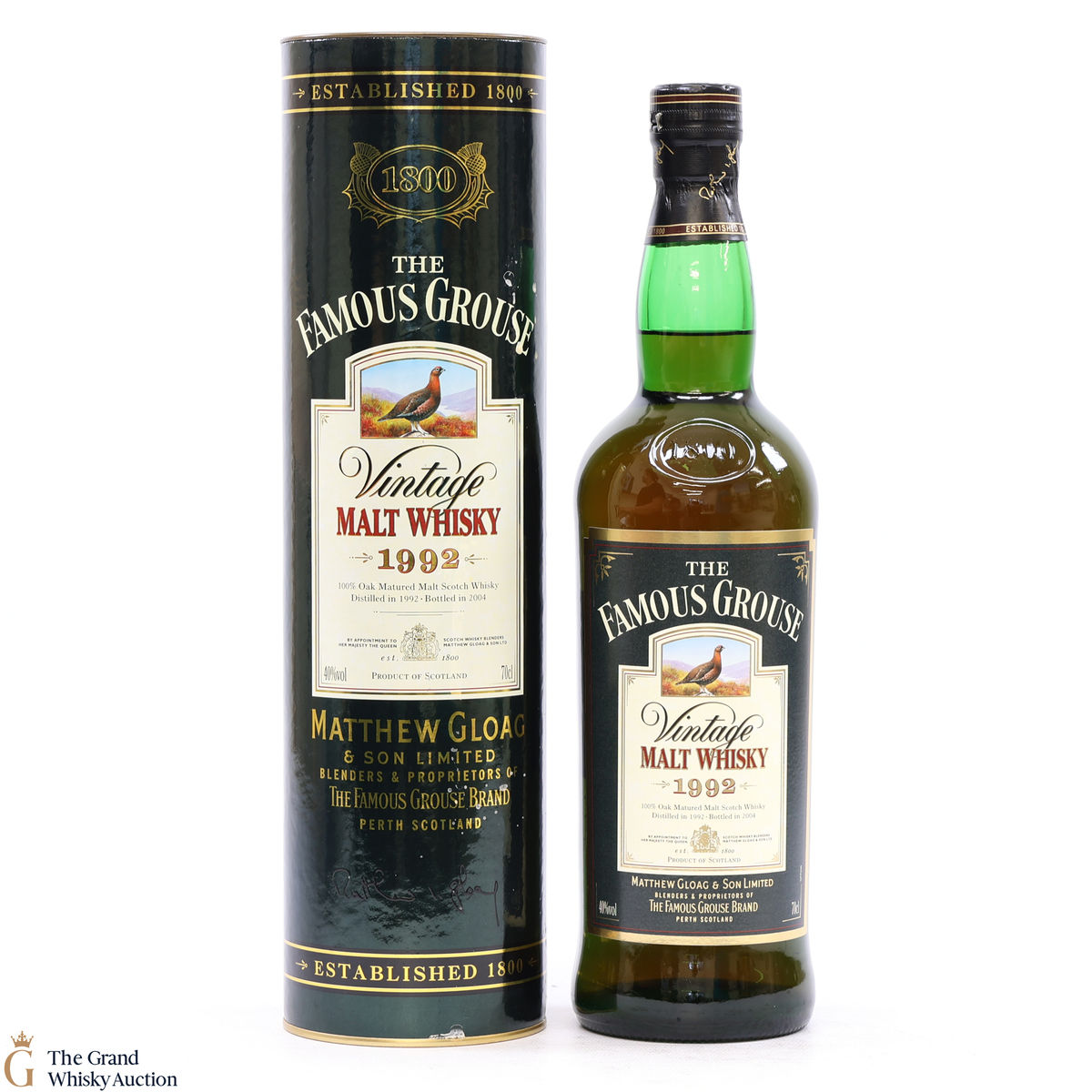 Famous Grouse - 1992 Vintage Matthew Gloag