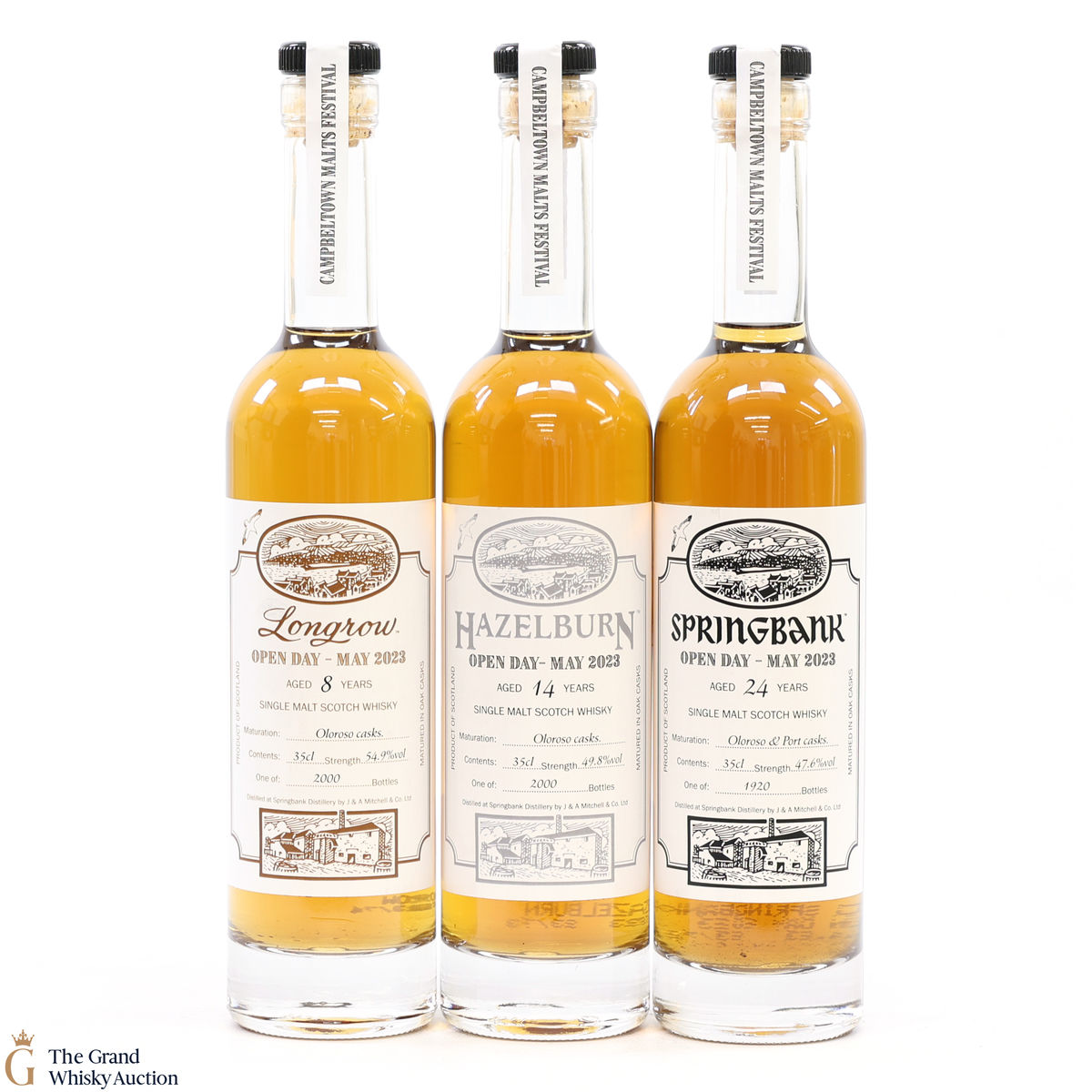 Campbeltown Malts Festival Open Day 2023 (3 x 35cl)