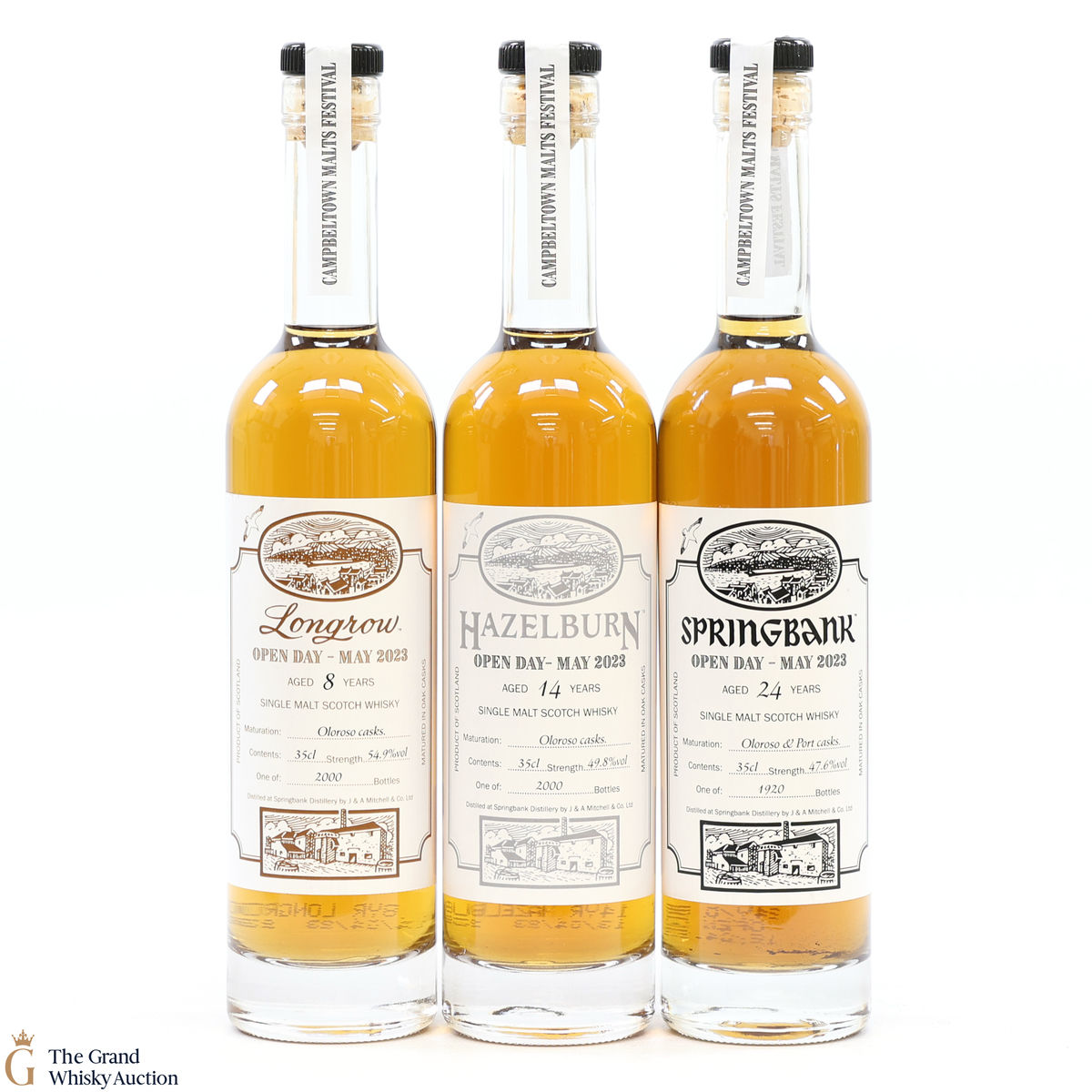 Campbeltown Malts Festival Open Day 2023 (3 x 35cl)