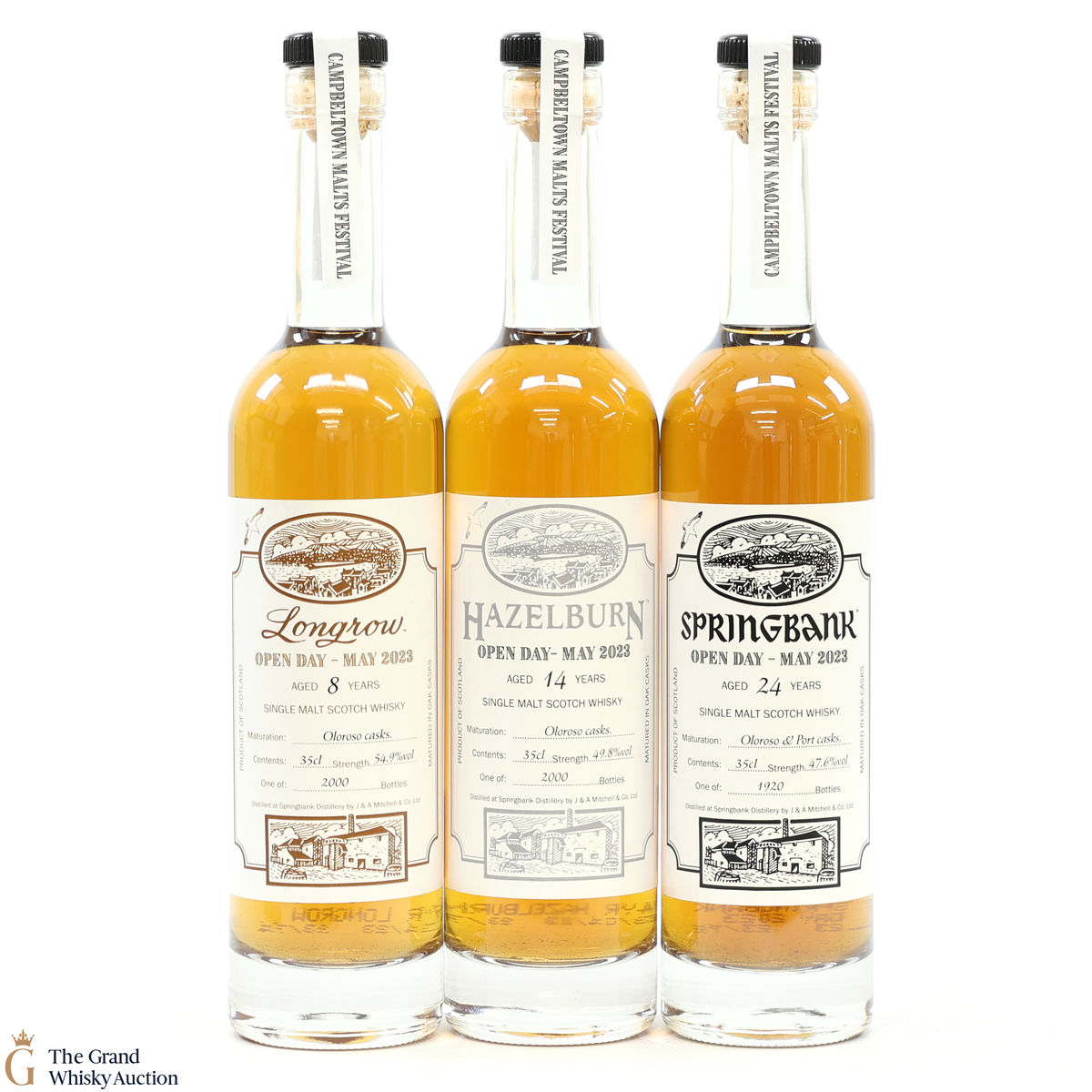 Campbeltown Malts Festival Open Day 2023 (3 x 35cl)
