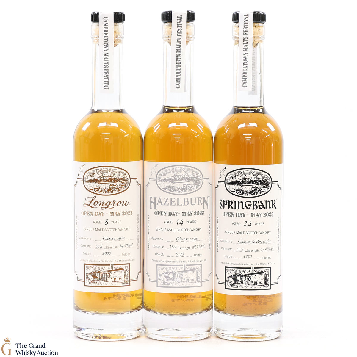 Campbeltown Malts Festival Open Day 2023 (3 x 35cl)