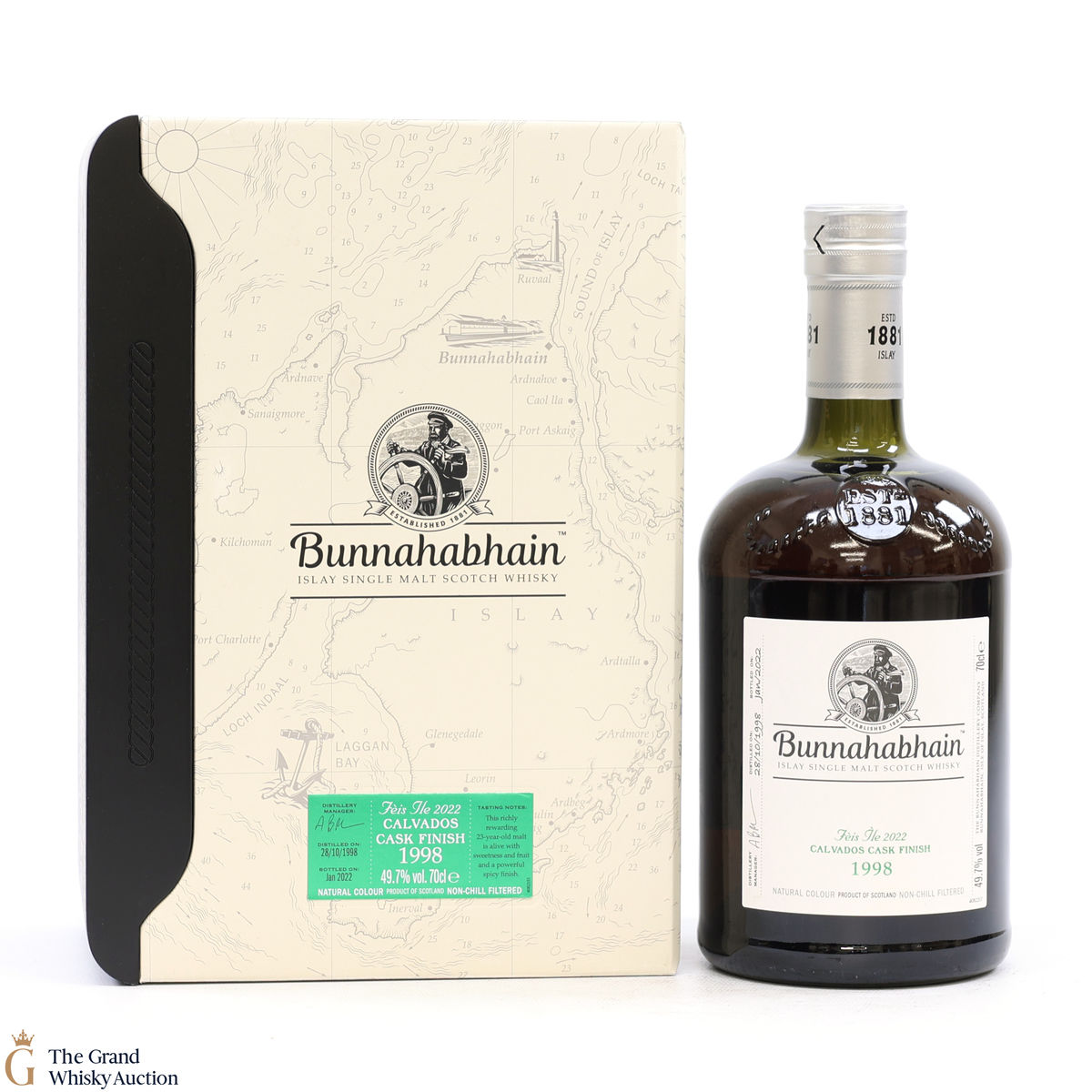 Bunnahabhain - 1998 Calvados Cask Finish Fèis Ìle 2022