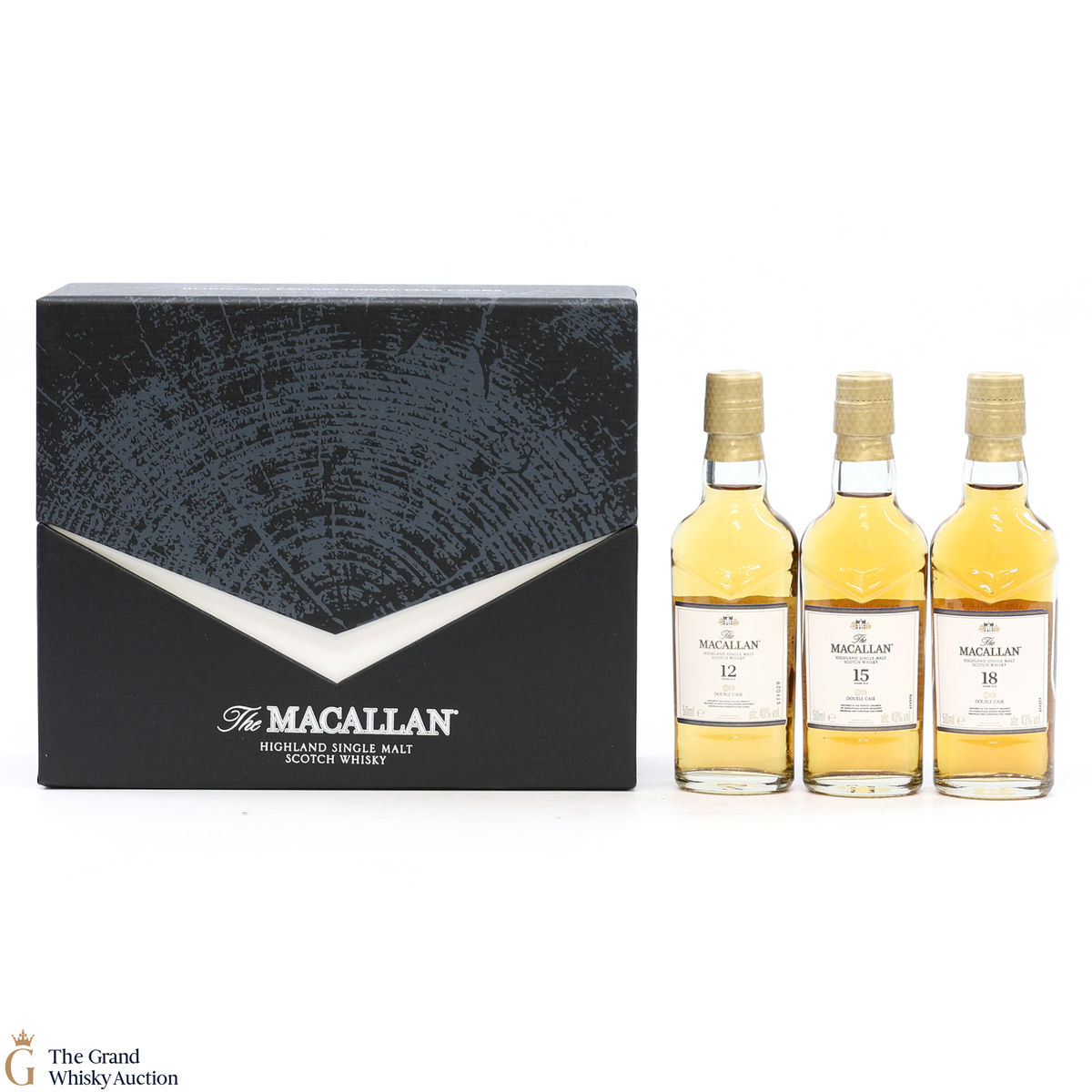 Macallan - 12, 15 & 18 YO Double Cask Set (3 x 5cl)