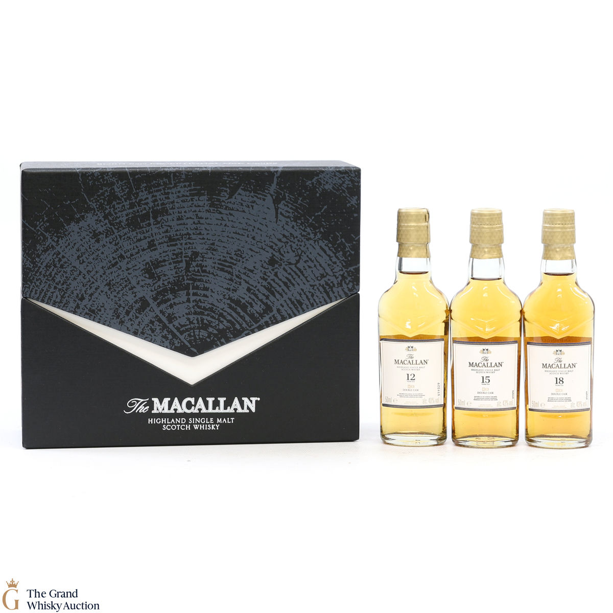 Macallan - 12, 15 & 18 YO Double Cask Set (3 x 5cl)