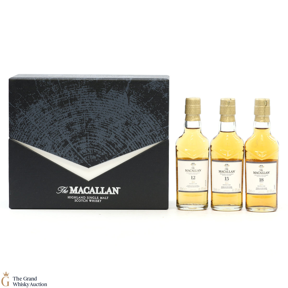 Macallan - 12, 15 & 18 YO Double Cask Set (3 x 5cl)