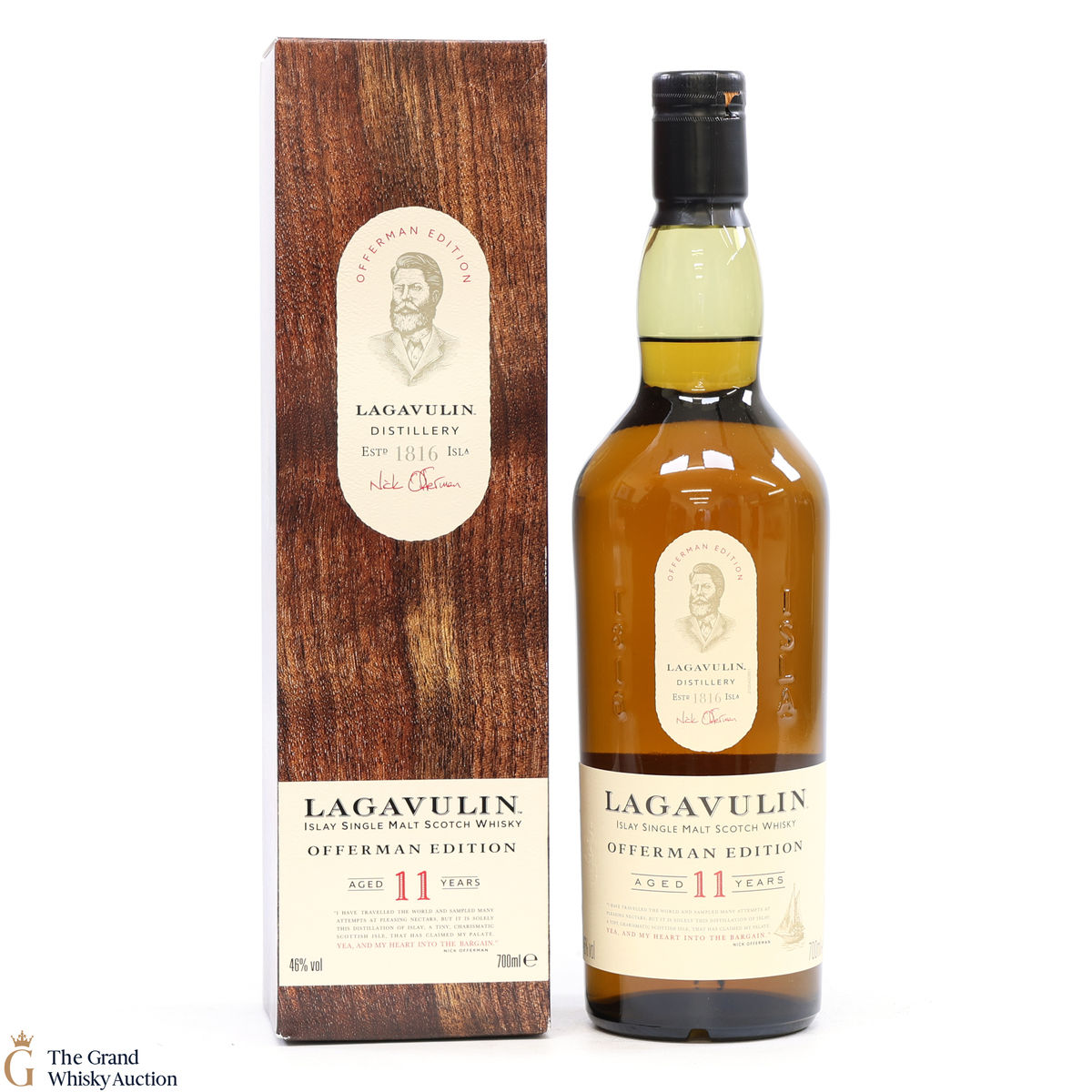 Lagavulin - 11 Year Old - Offerman Edition - Charred Oak Cask 