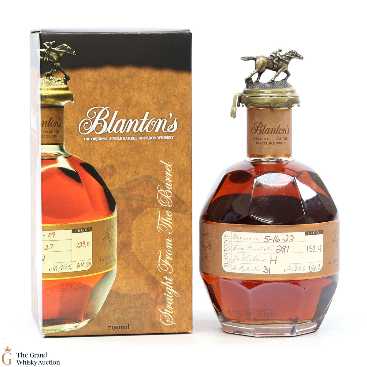 Blanton's - Straight From The Barrel - Cask Strength (66.2% ABV)