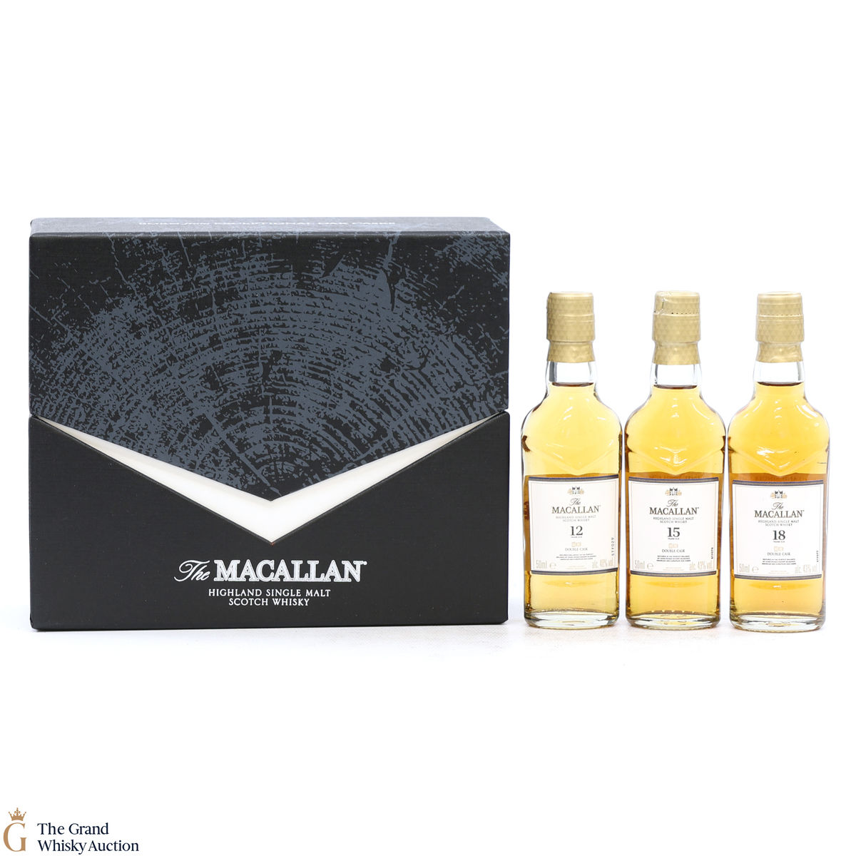 Macallan - 12, 15 & 18 YO Double Cask Set (3 x 5cl)