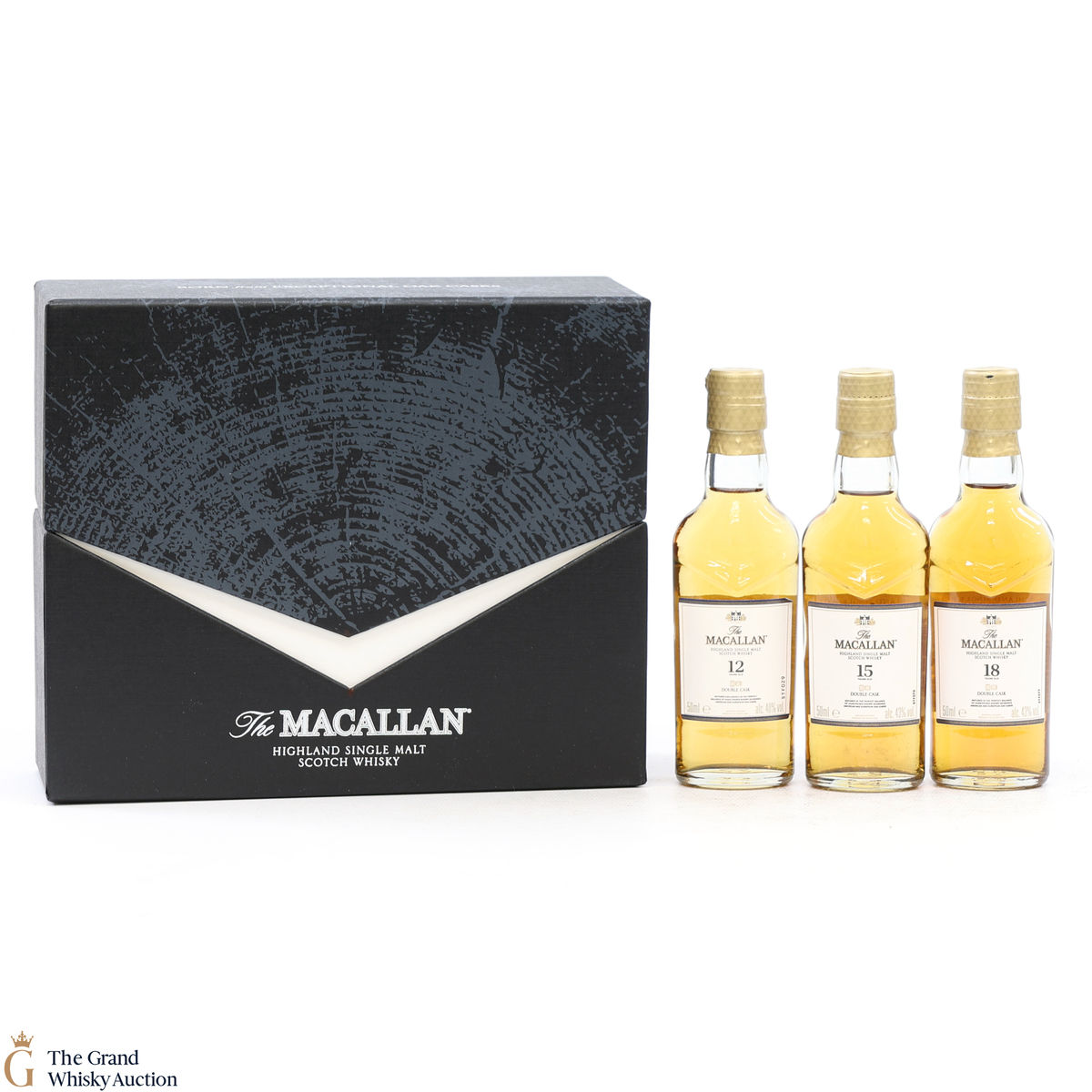 Macallan - 12, 15 & 18 YO Double Cask Set (3 x 5cl)