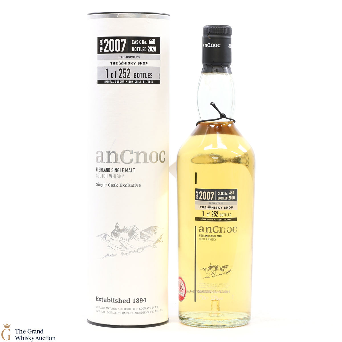 AnCnoc - 2007 Single Cask #660 TWS