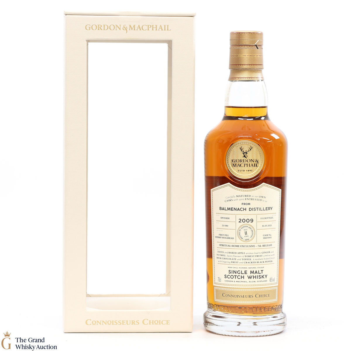 Balmenach - 11 Year Old 2009 G&M Connoisseur Choice #18603401