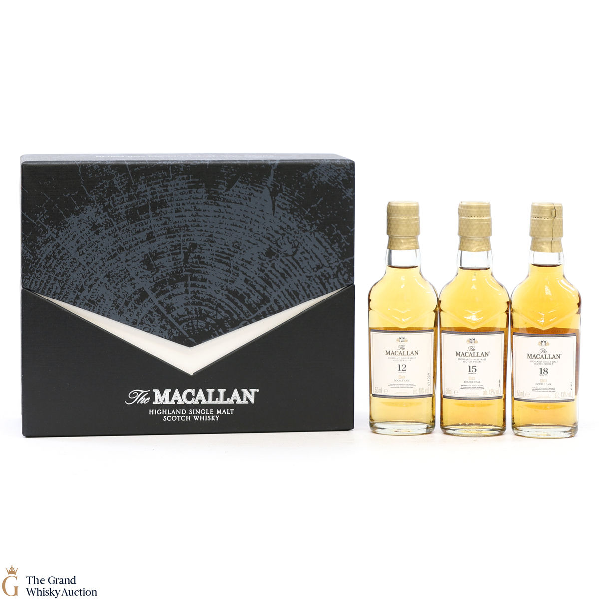 Macallan - 12, 15 & 18 YO Double Cask Set (3 x 5cl)