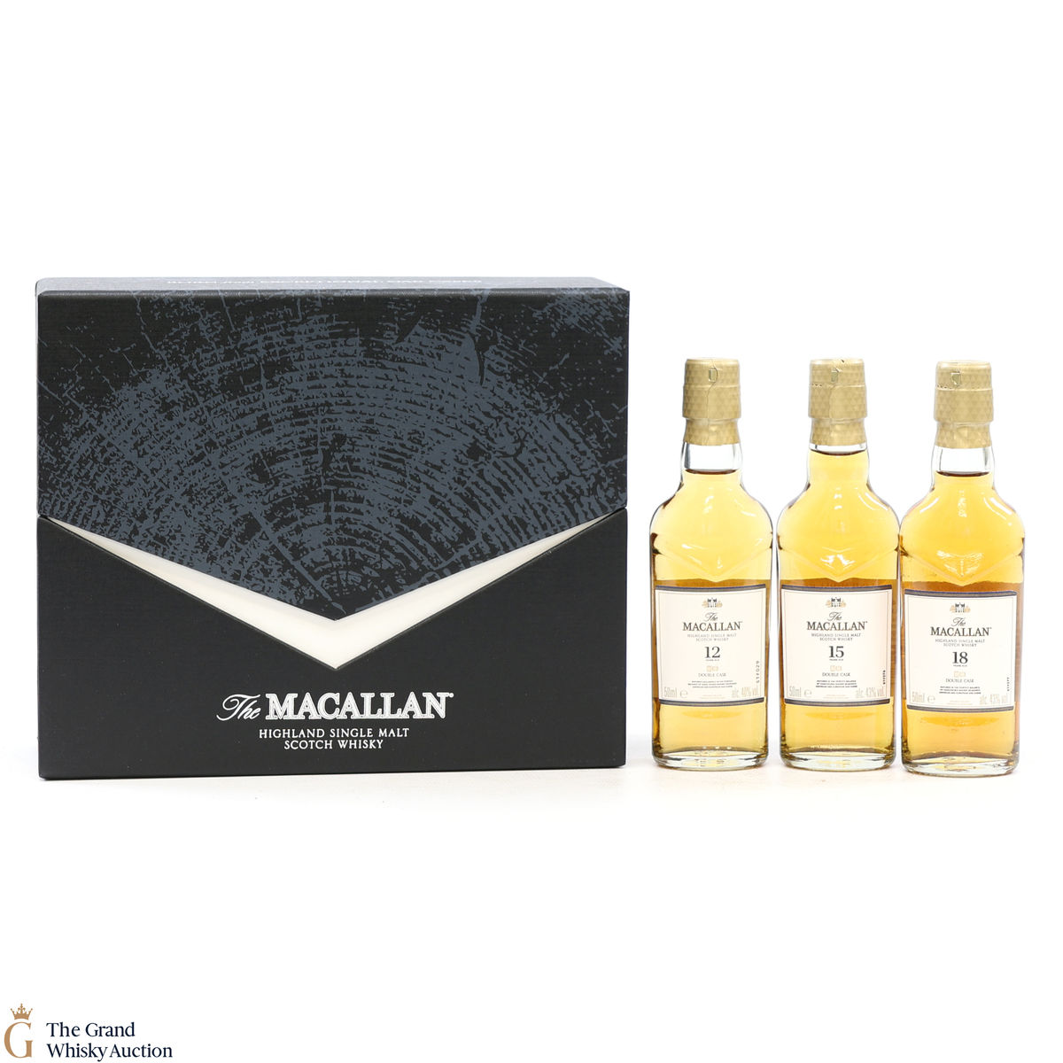 Macallan - 12, 15 & 18 YO Double Cask Set (3 x 5cl)
