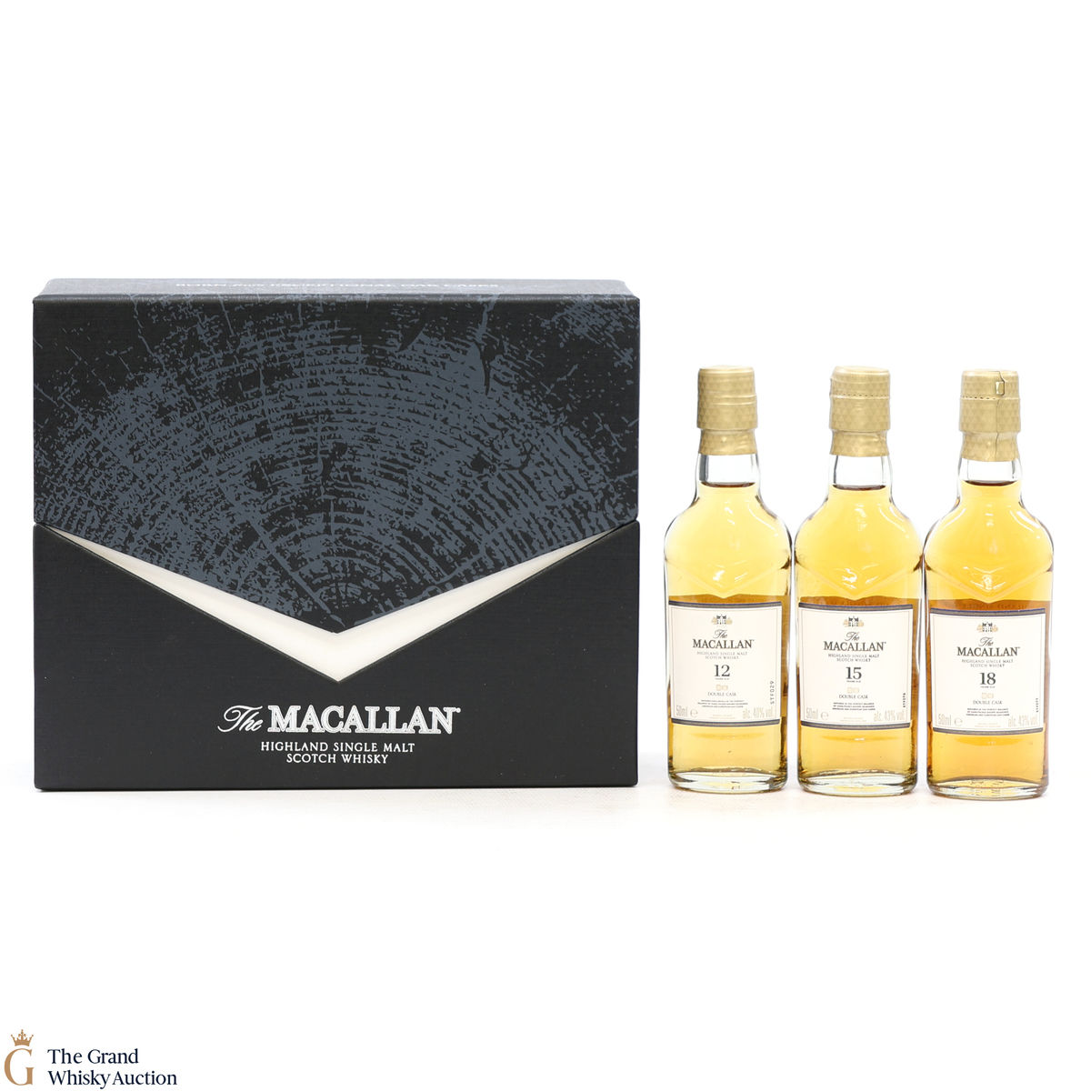 Macallan - 12, 15 & 18 YO Double Cask Set (3 x 5cl)