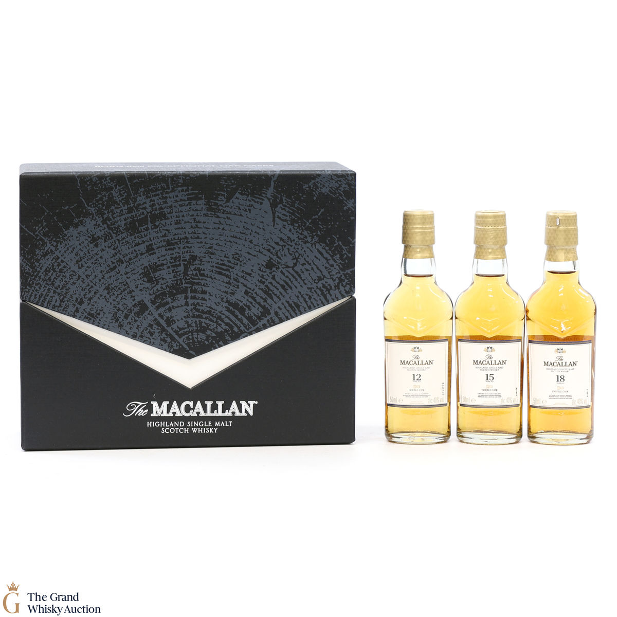 Macallan - 12, 15 & 18 YO Double Cask Set (3 x 5cl)
