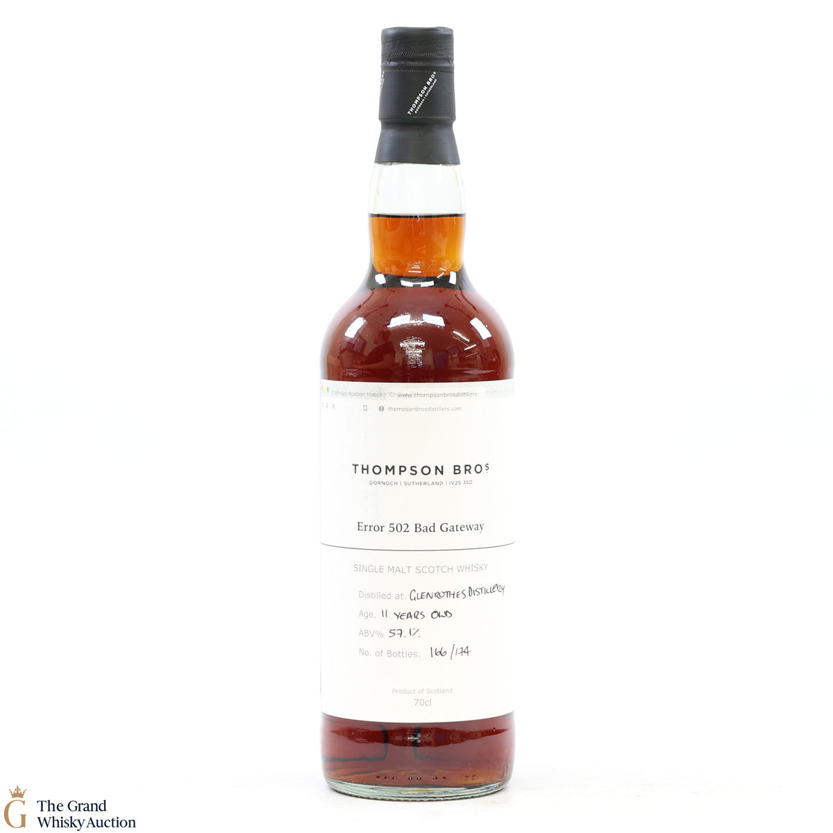 Glenrothes - 11 Year Old Thompson Bro's - Error 502 Bad Gateway