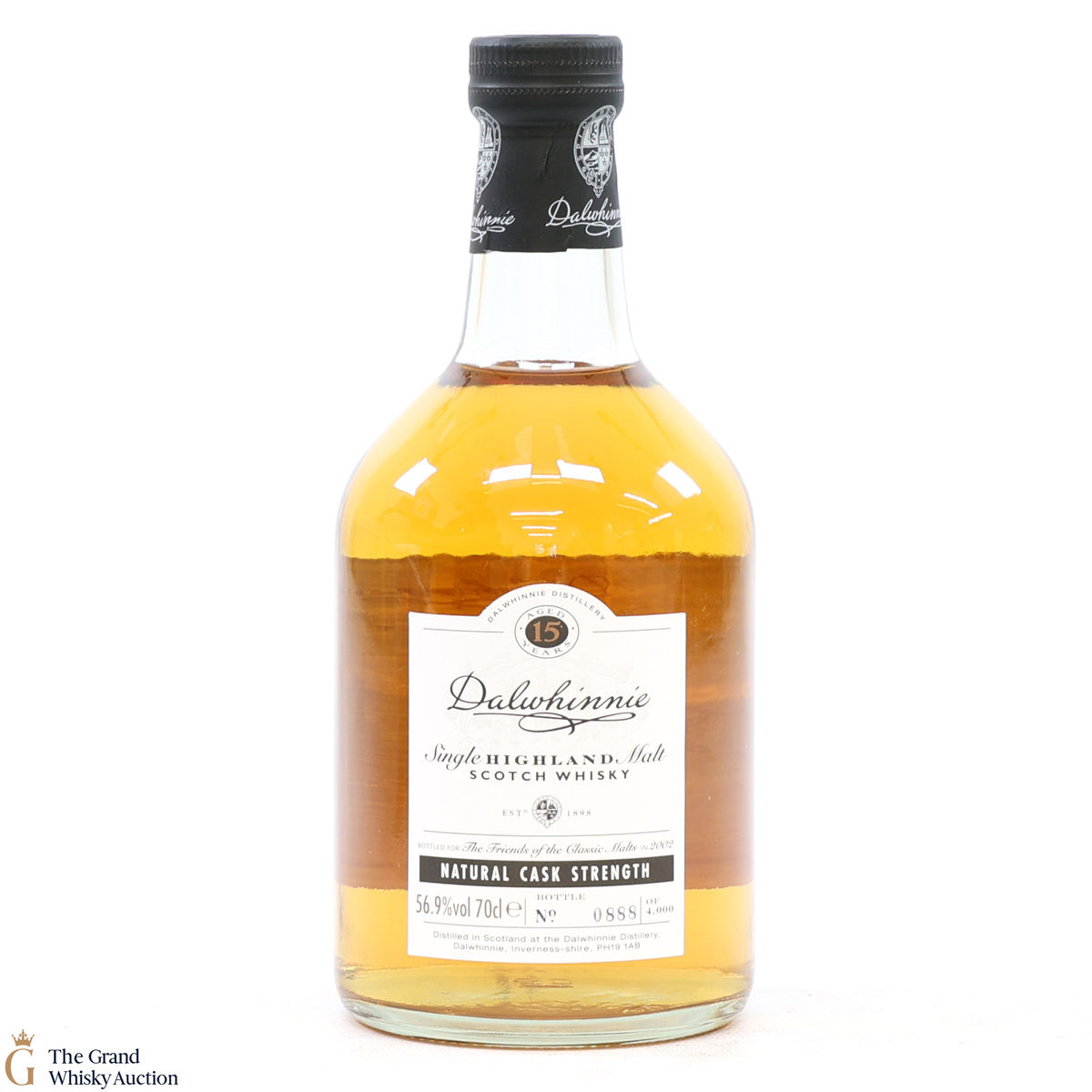 Dalwhinnie - 15 Year Old Cask Strength - Friends of the Classic Malts 2002