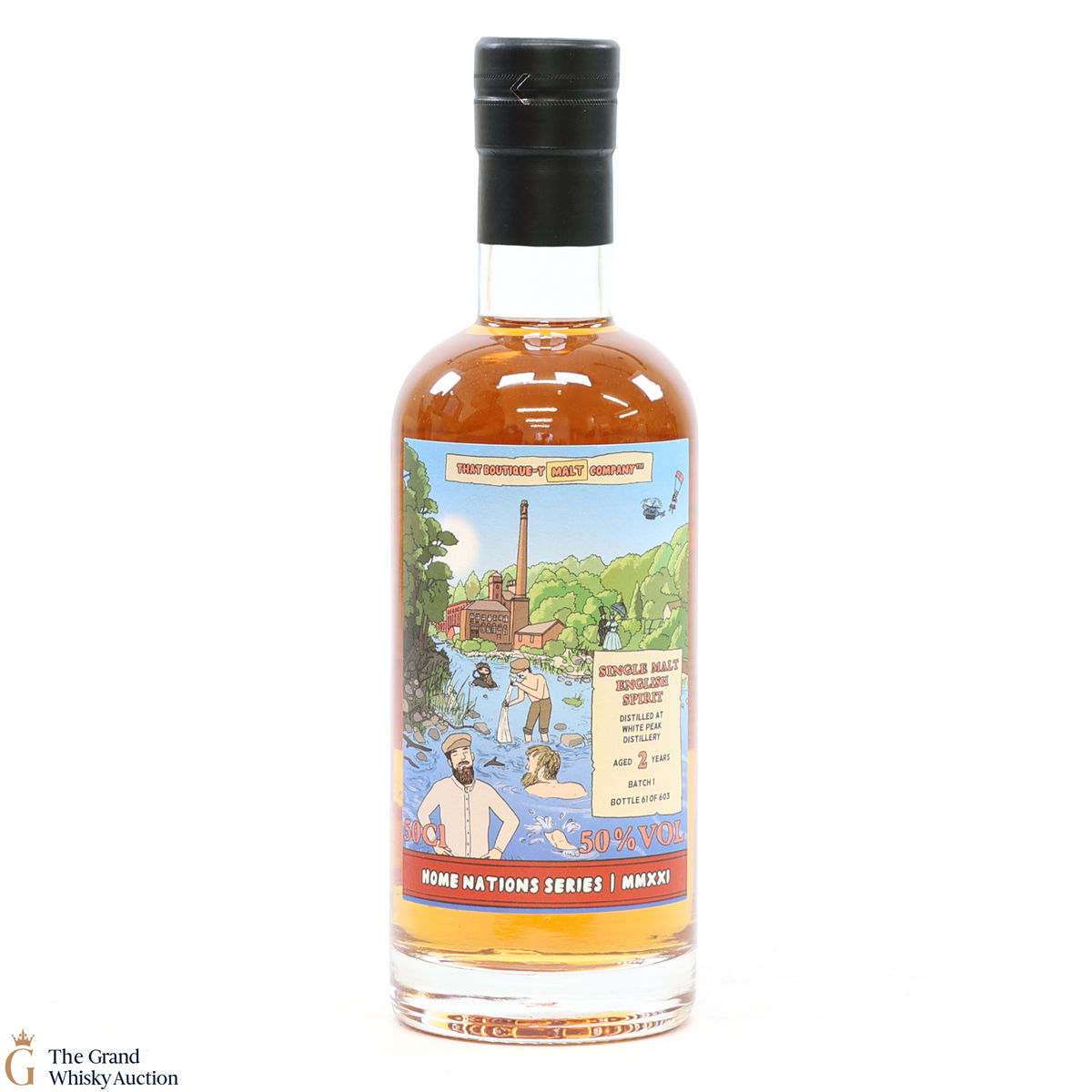 White Peak -  2 Year Old - That Boutique-y Malt Company - Home Nation Series Batch #1 (50cl)