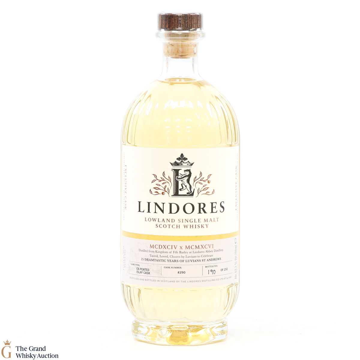 Lindores Abbey - MCDXCIV x MCMXCVI - Exclusive Cask #290 - Luvians