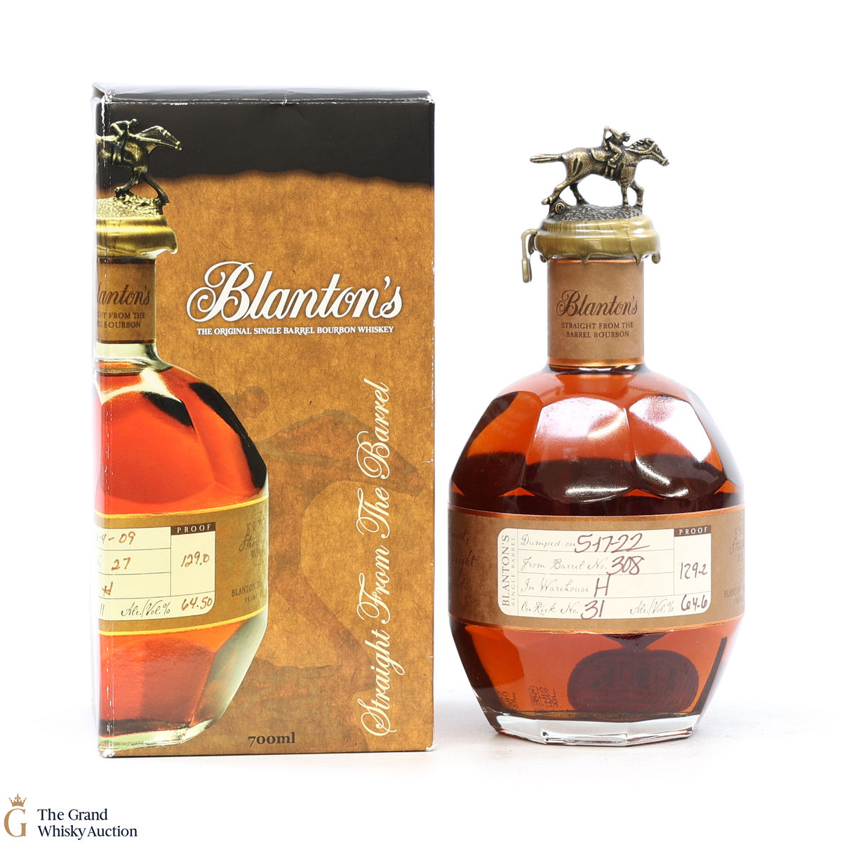 Blanton's - Straight From The Barrel - Cask Strength (64.6% ABV)