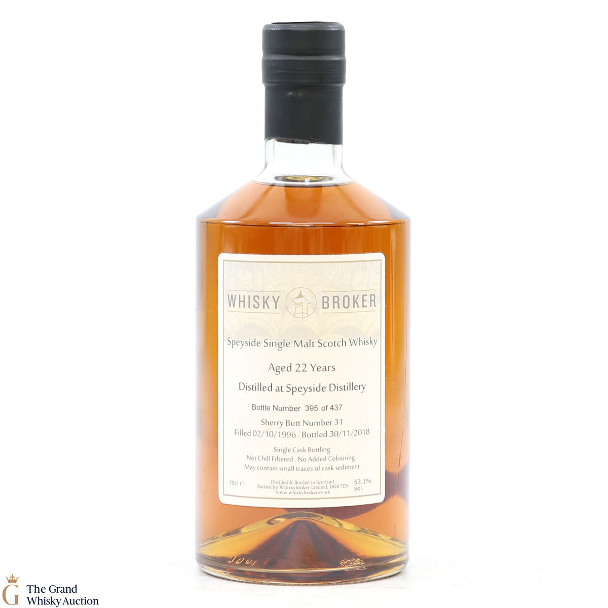 Speyside - 22 Year Old 1996 #31 - Whisky Broker