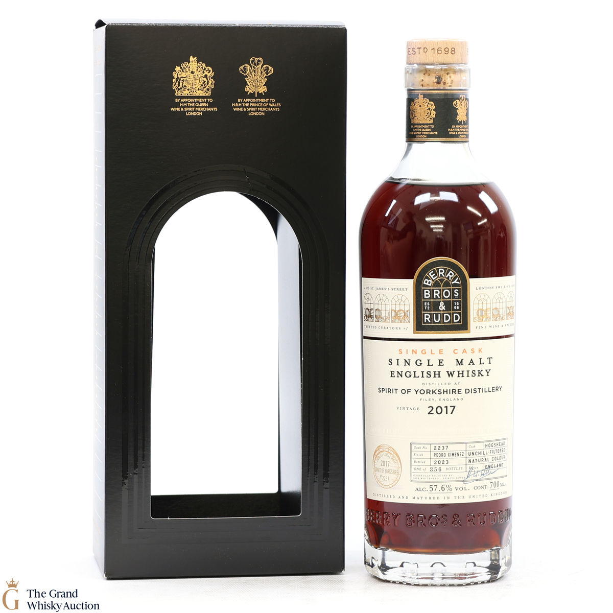 Spirit of Yorkshire - 2017 Vintage - Single Cask #2237 Berry Bros & Rudd