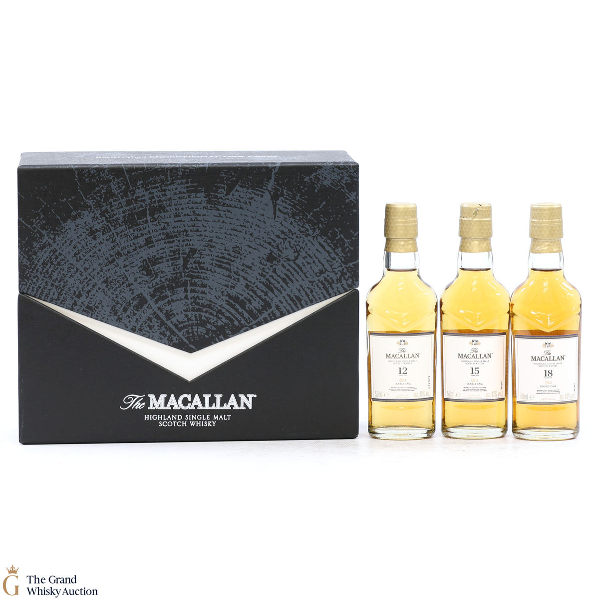 Macallan - 12, 15 & 18 YO Double Cask Set (3 x 5cl)