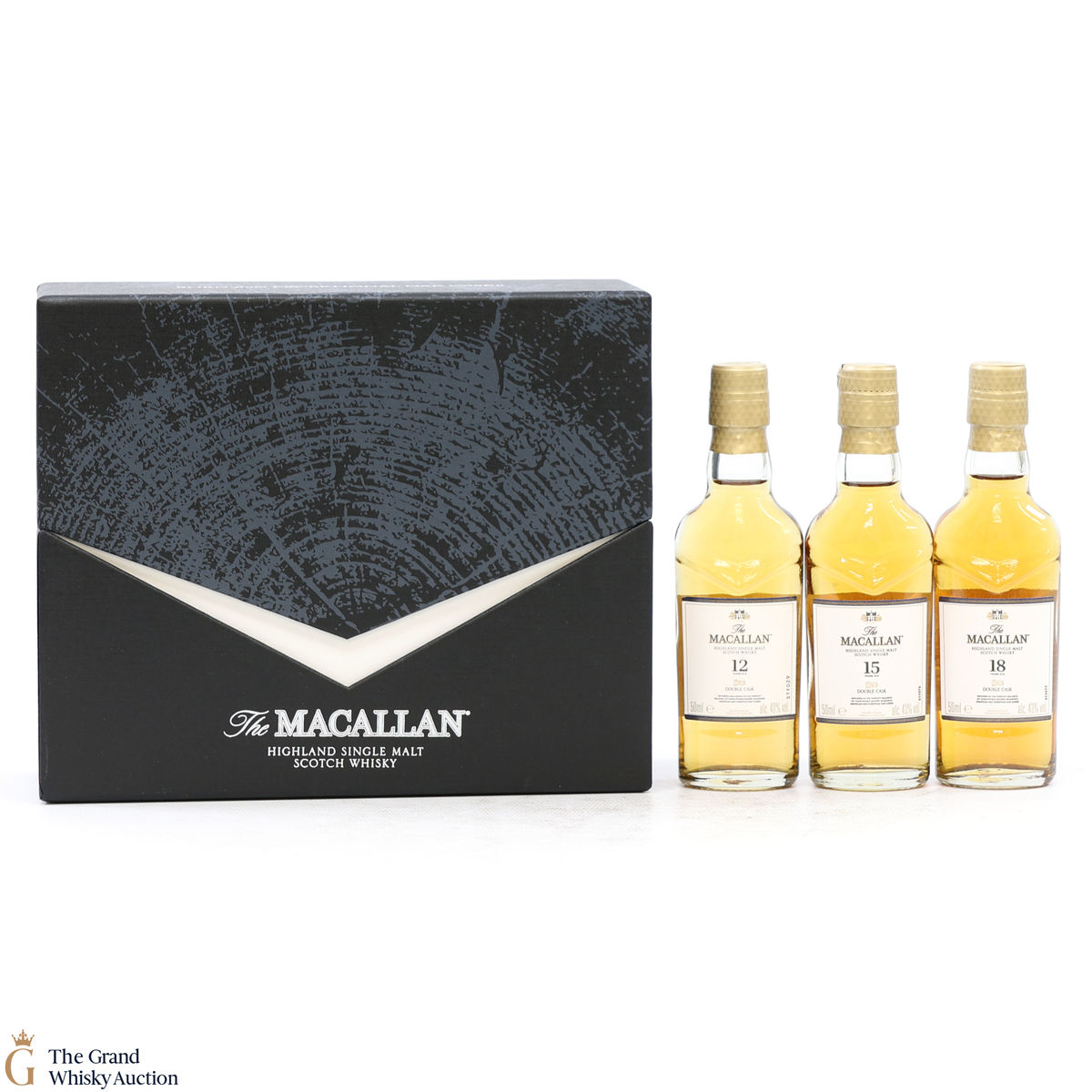 Macallan - 12, 15 & 18 YO Double Cask Set (3 x 5cl)