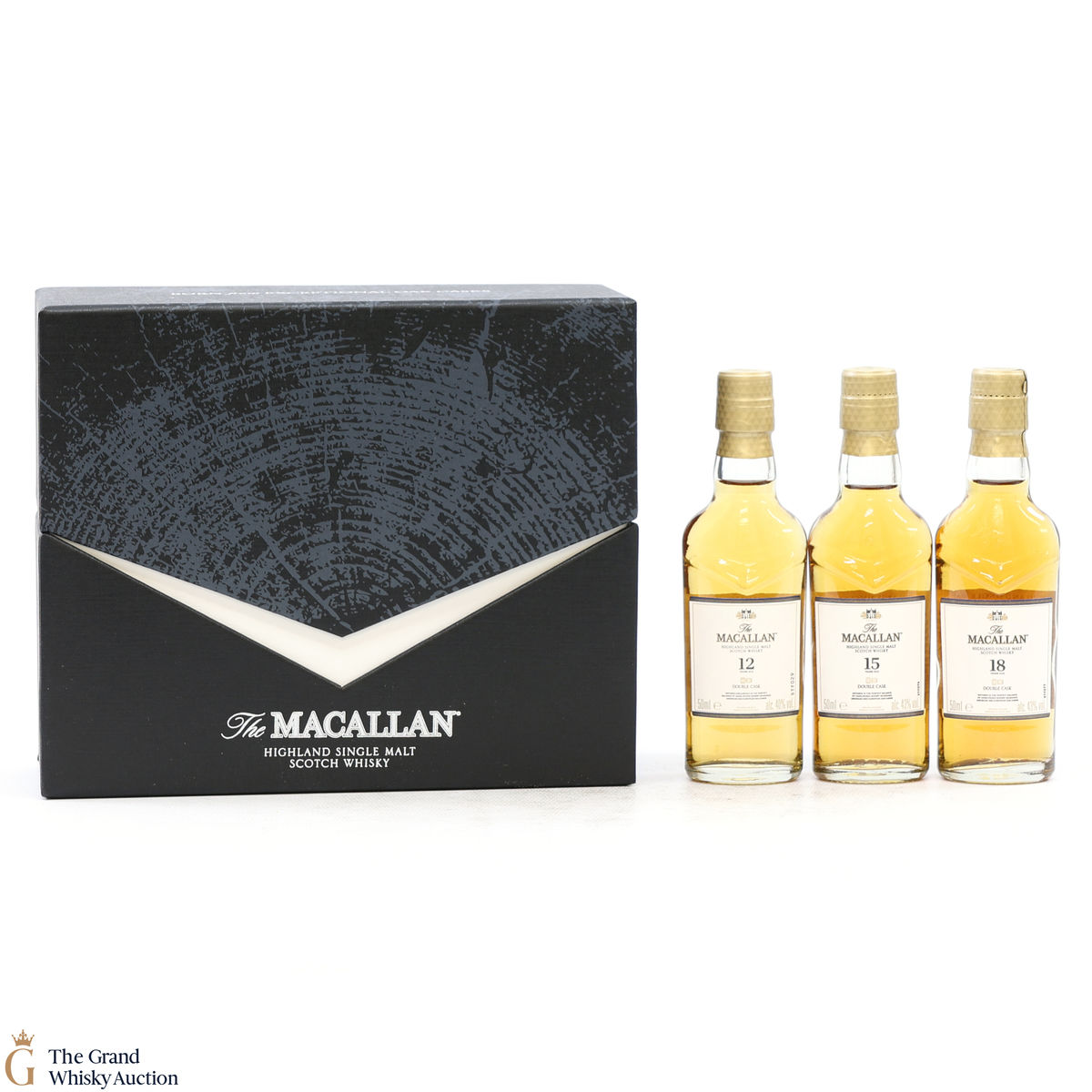 Macallan - 12, 15 & 18 YO Double Cask Set (3 x 5cl)