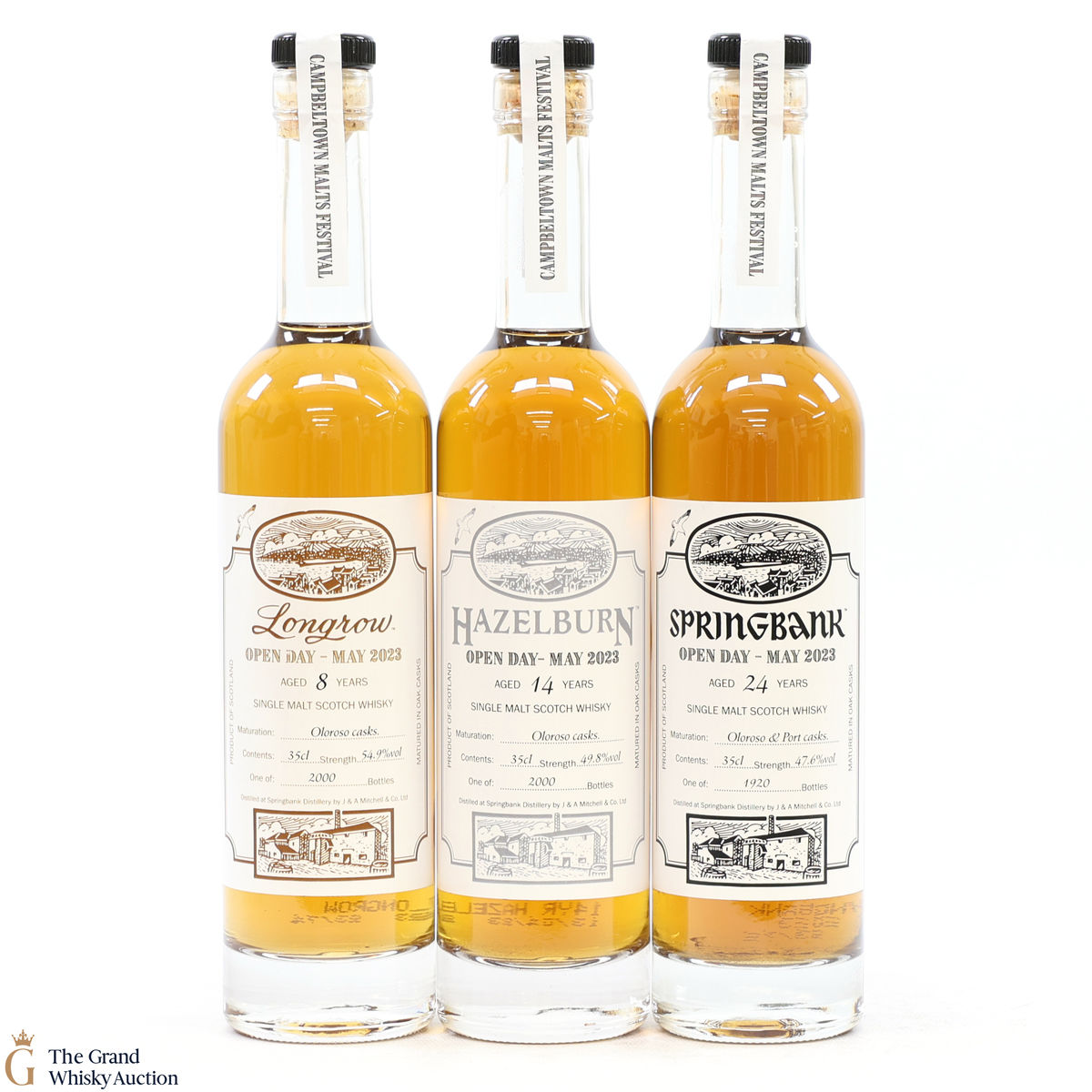 Campbeltown Malts Festival Open Day 2023 (3 x 35cl)